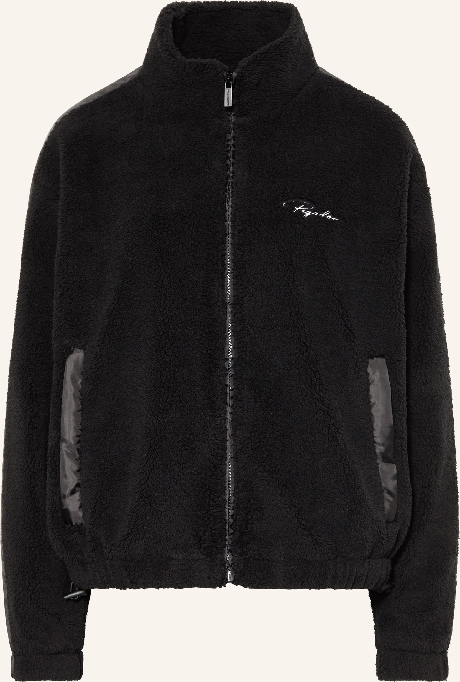 Pegador Teddyfell-Jacke Tamsin schwarz