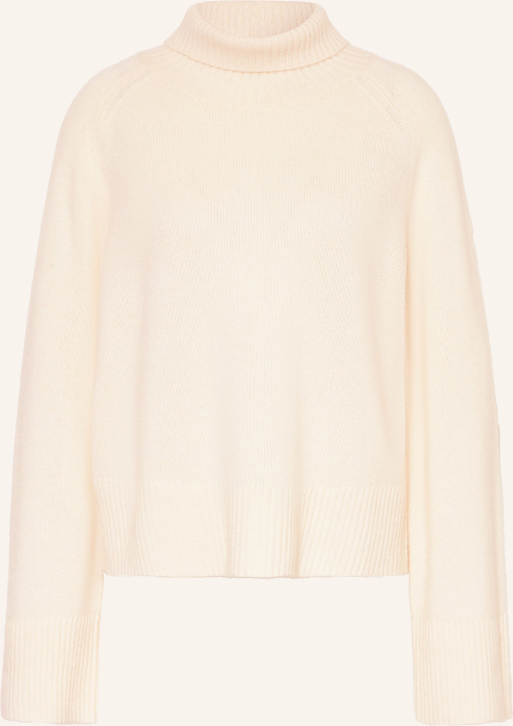 Boss Rollkragenpullover Falonso weiss