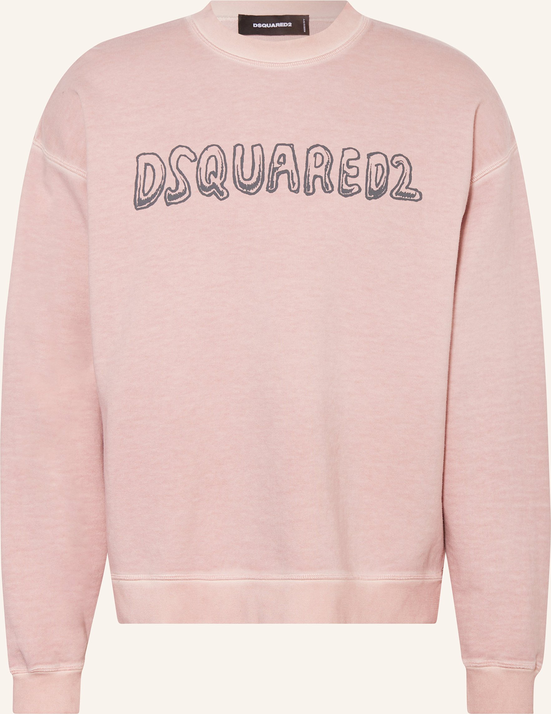 dsquared2 Sweatshirt Relax Fit rosa