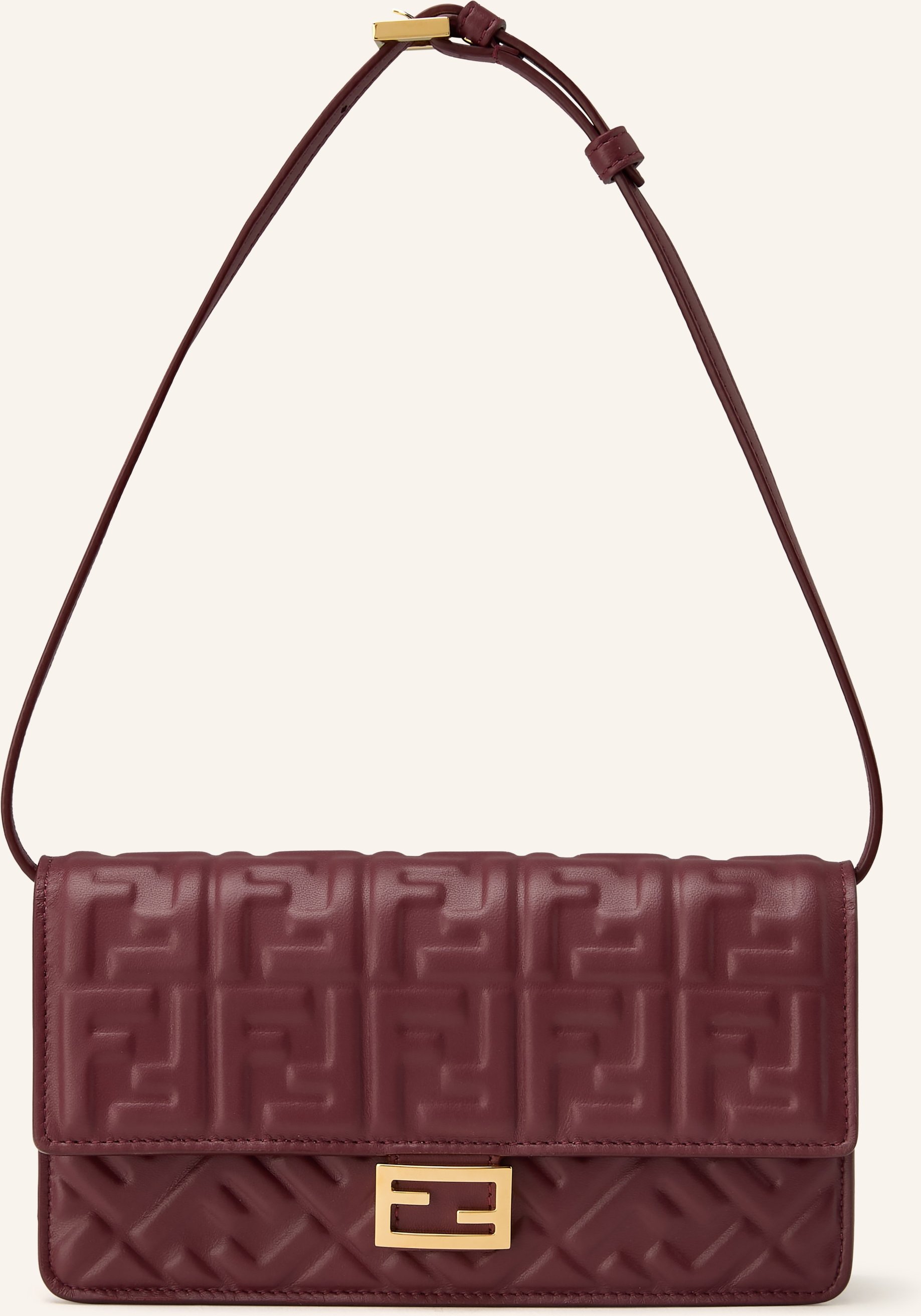 Fendi Geldbörse Baguette Zum Umhängen rot