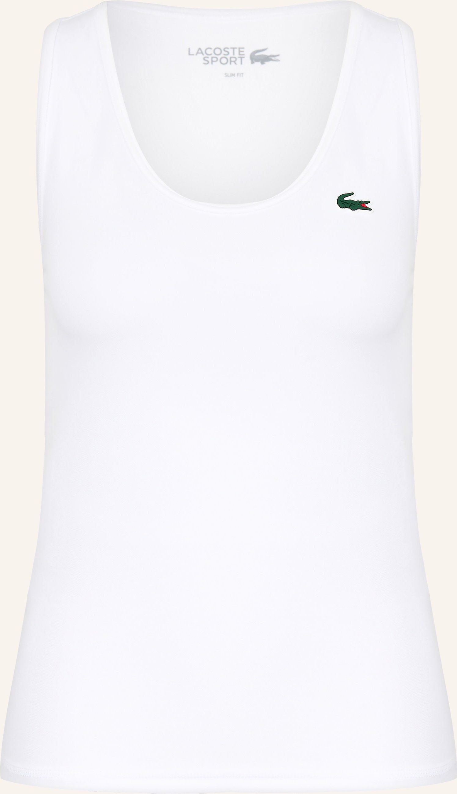 Lacoste Tanktop weiss