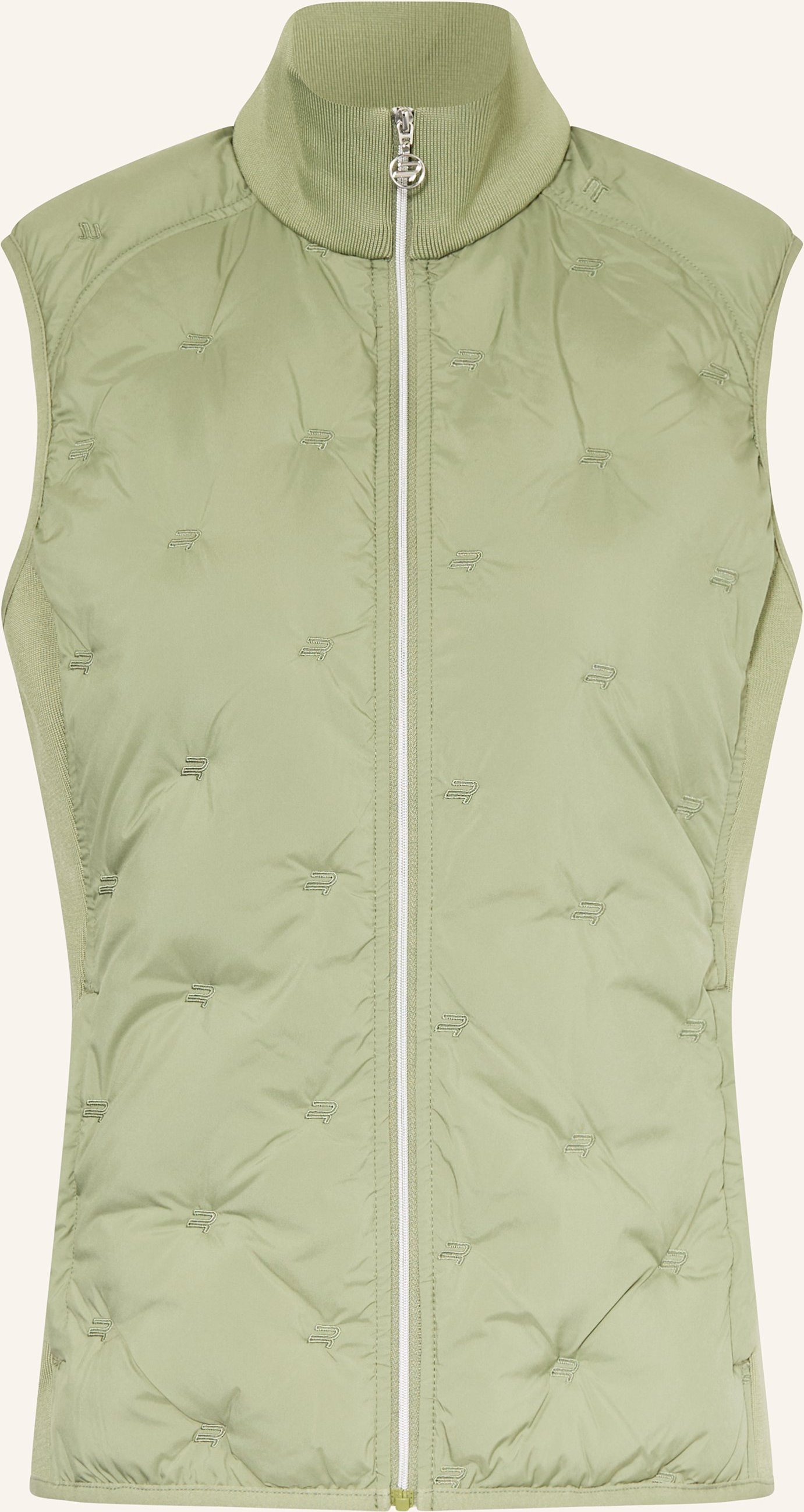 Röhnisch Hybrid-Steppweste gruen