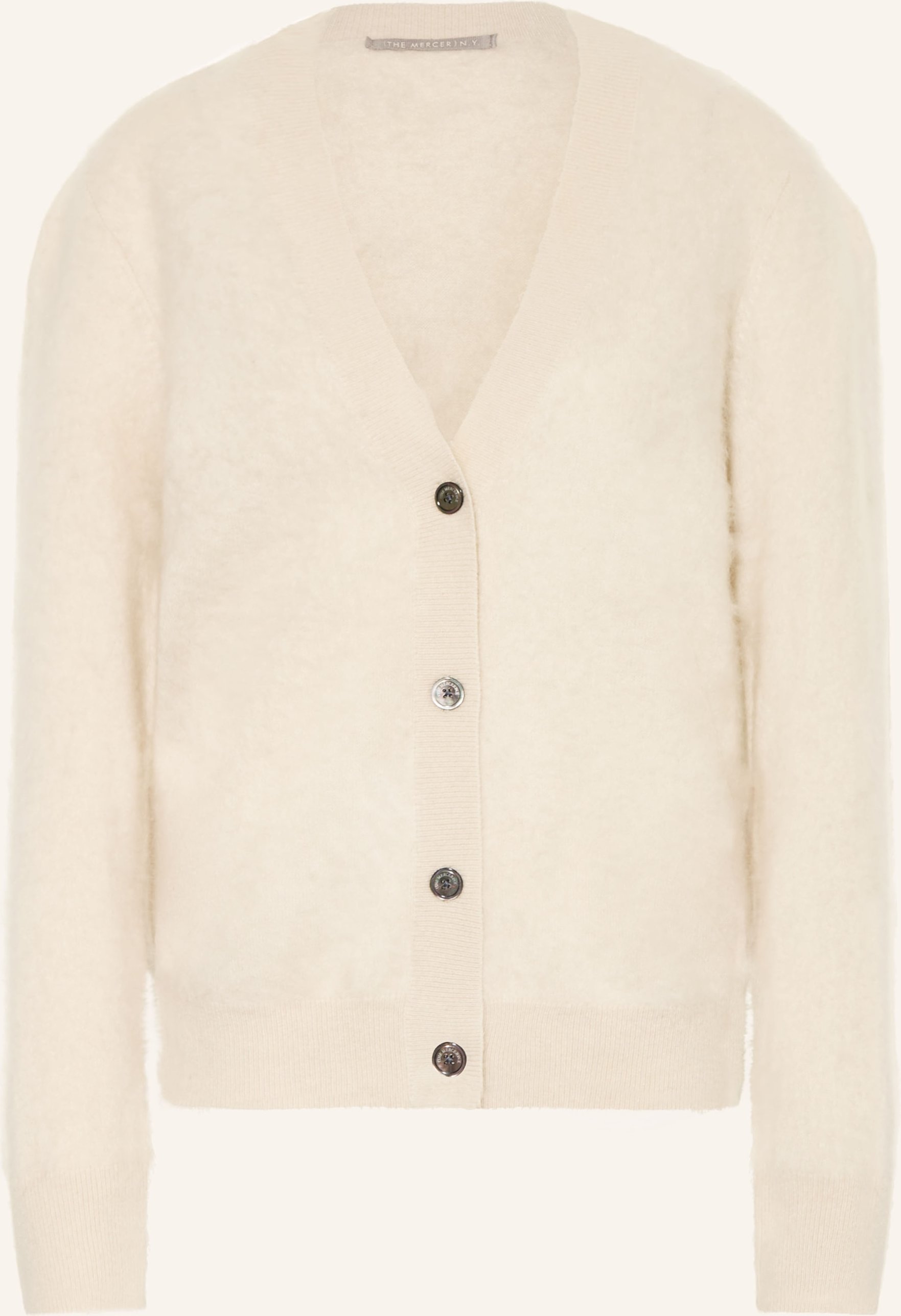 (The Mercer) N.Y. Strickjacke Aus Cashmere beige