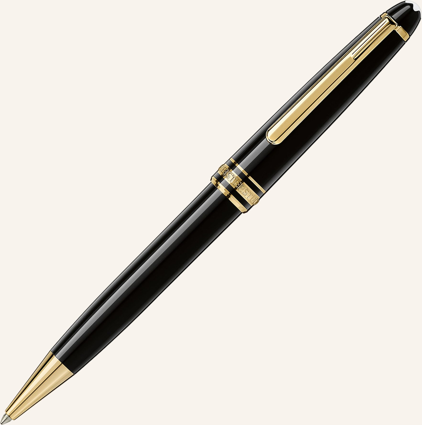 Montblanc Drehkugelschreiber Meisterstück Classique schwarz