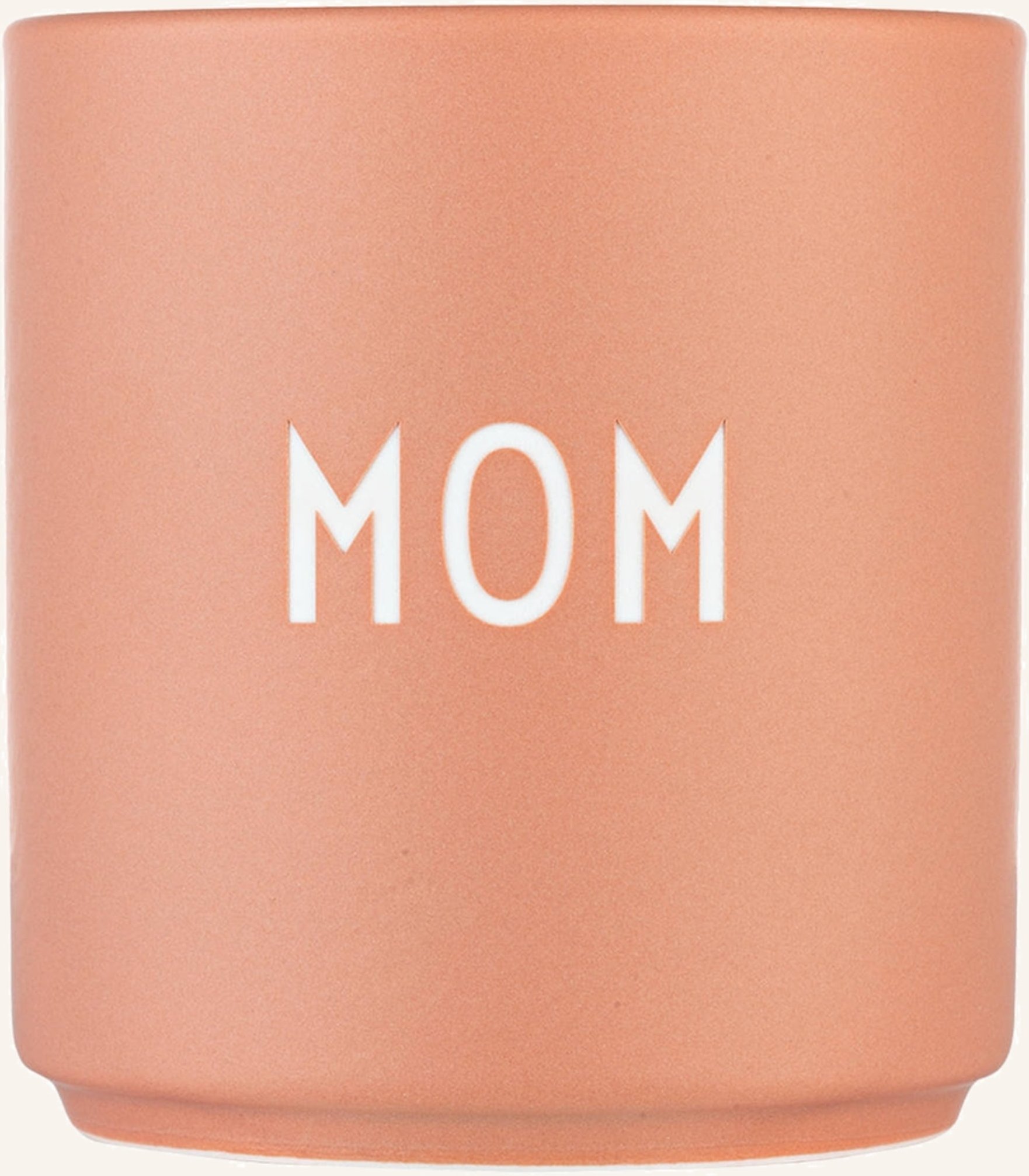 Design Letters Becher Mom beige