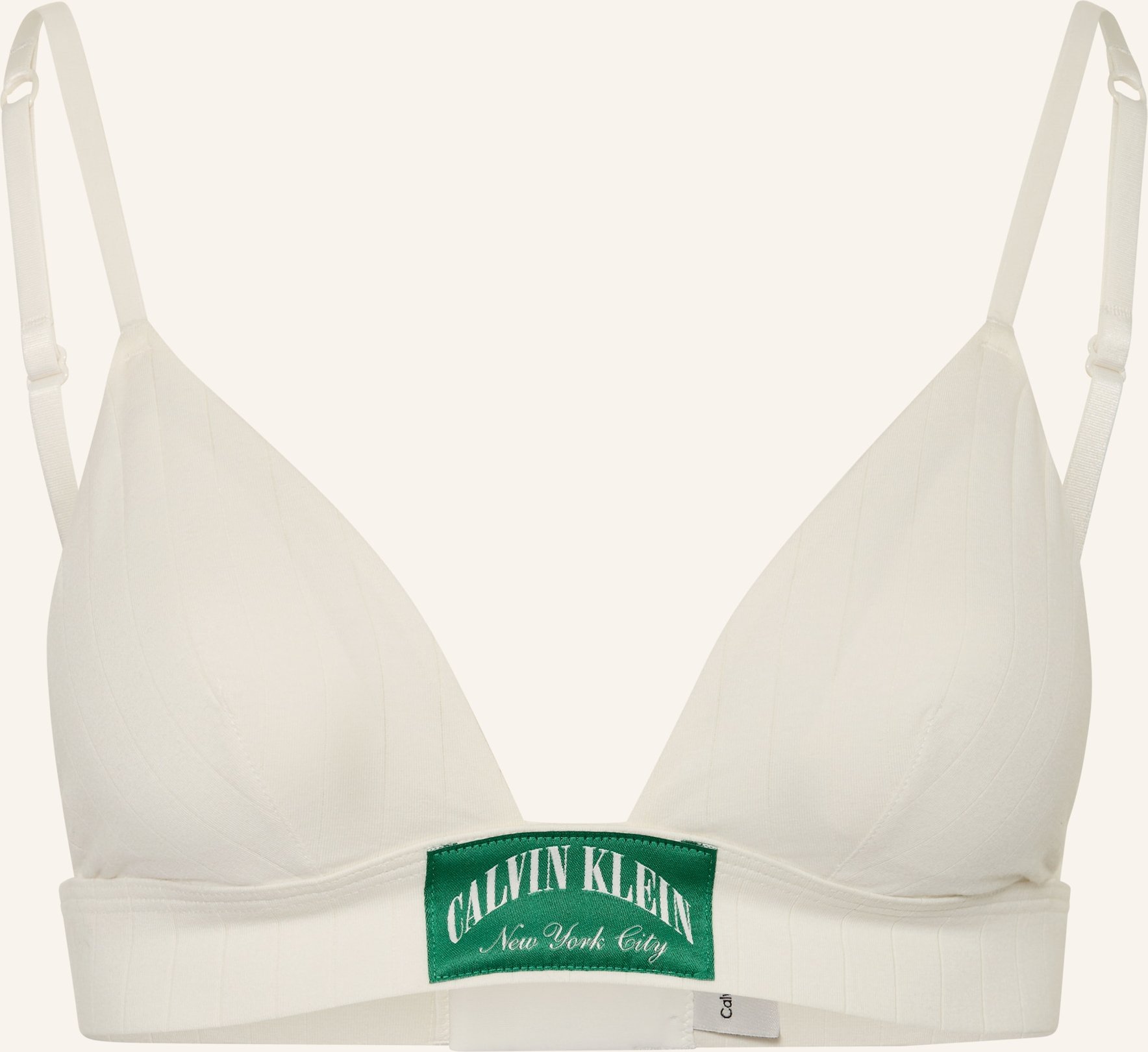Calvin Klein Triangel-Bh Heritage Classic Cotton Stretch weiss