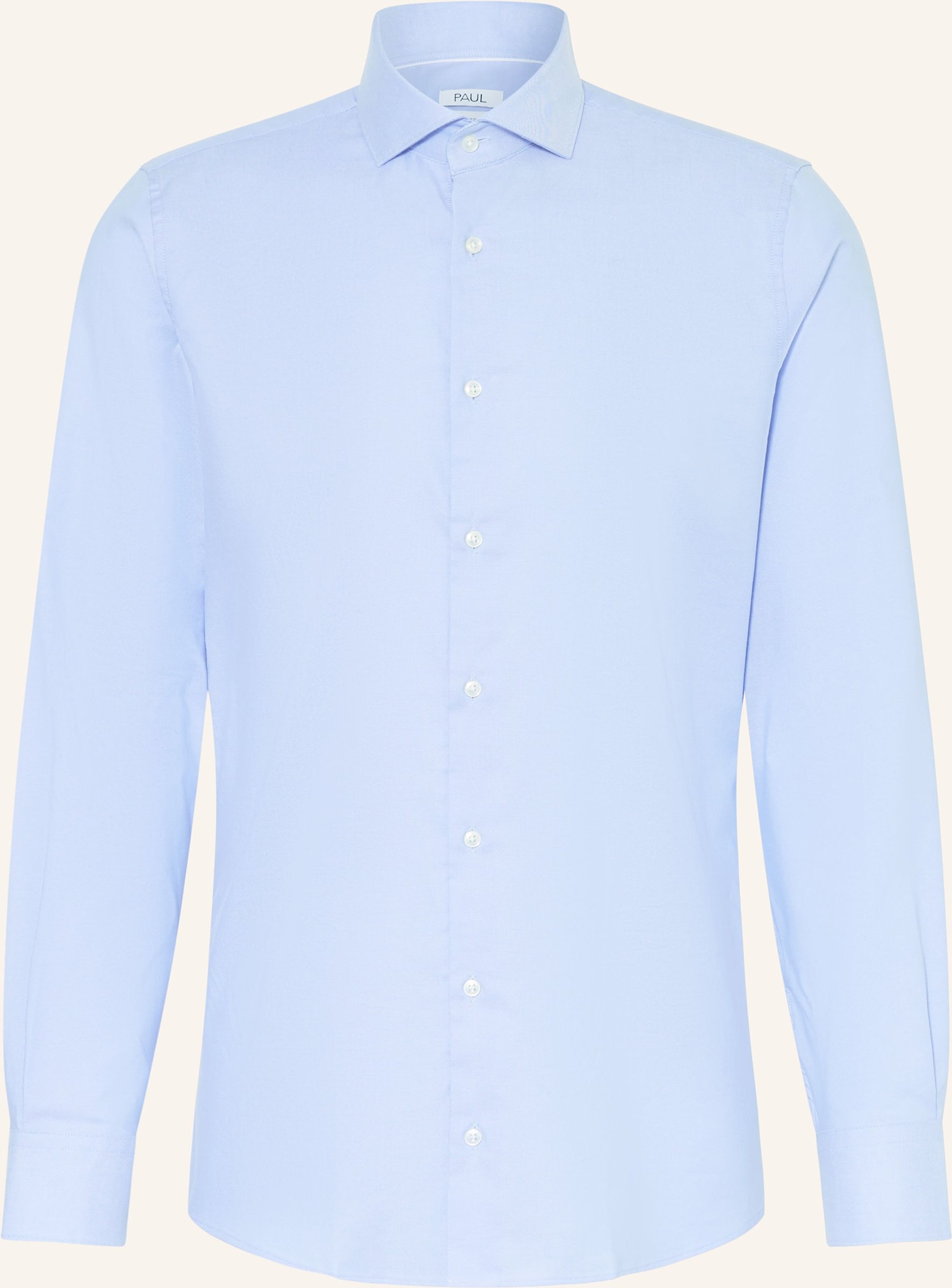 Paul Hemd Shaped Fit blau