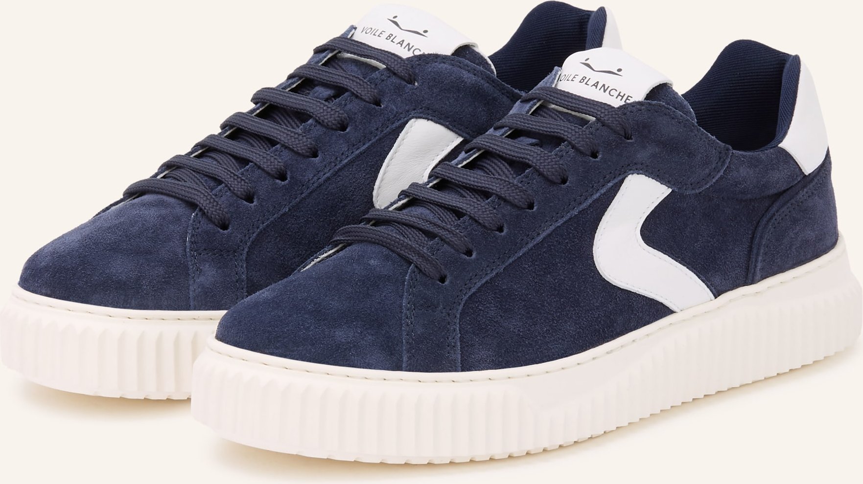 Voile Blanche Sneaker Lipari blau