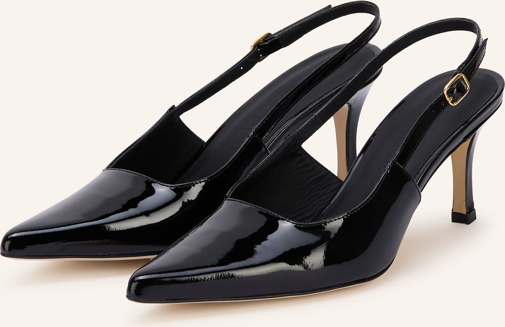 Mrs & Hugs Slingpumps schwarz