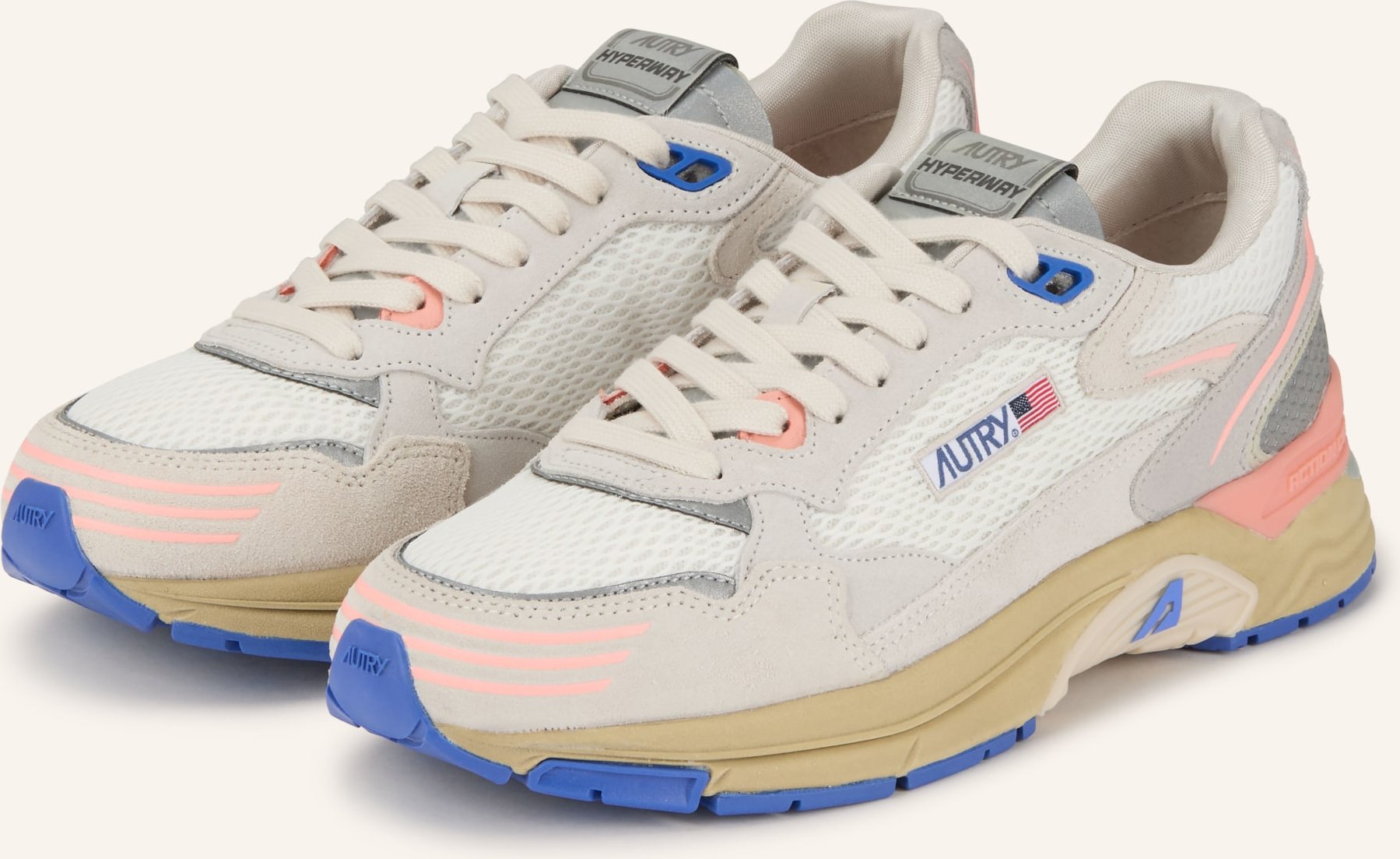 Autry Sneaker Hyperway Low Hu weiss