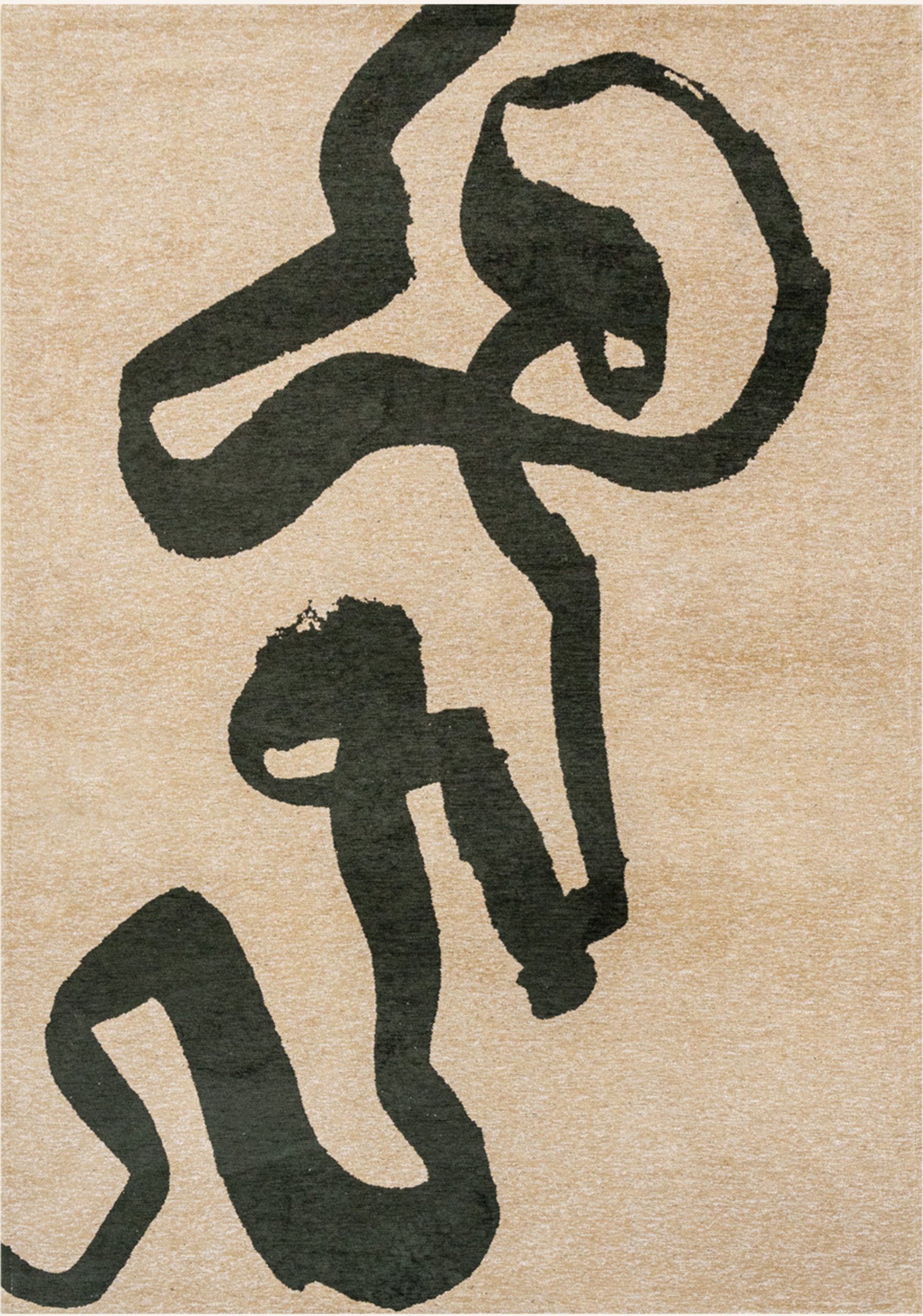 Louis De Poortere Teppich Craft Ribbon gruen