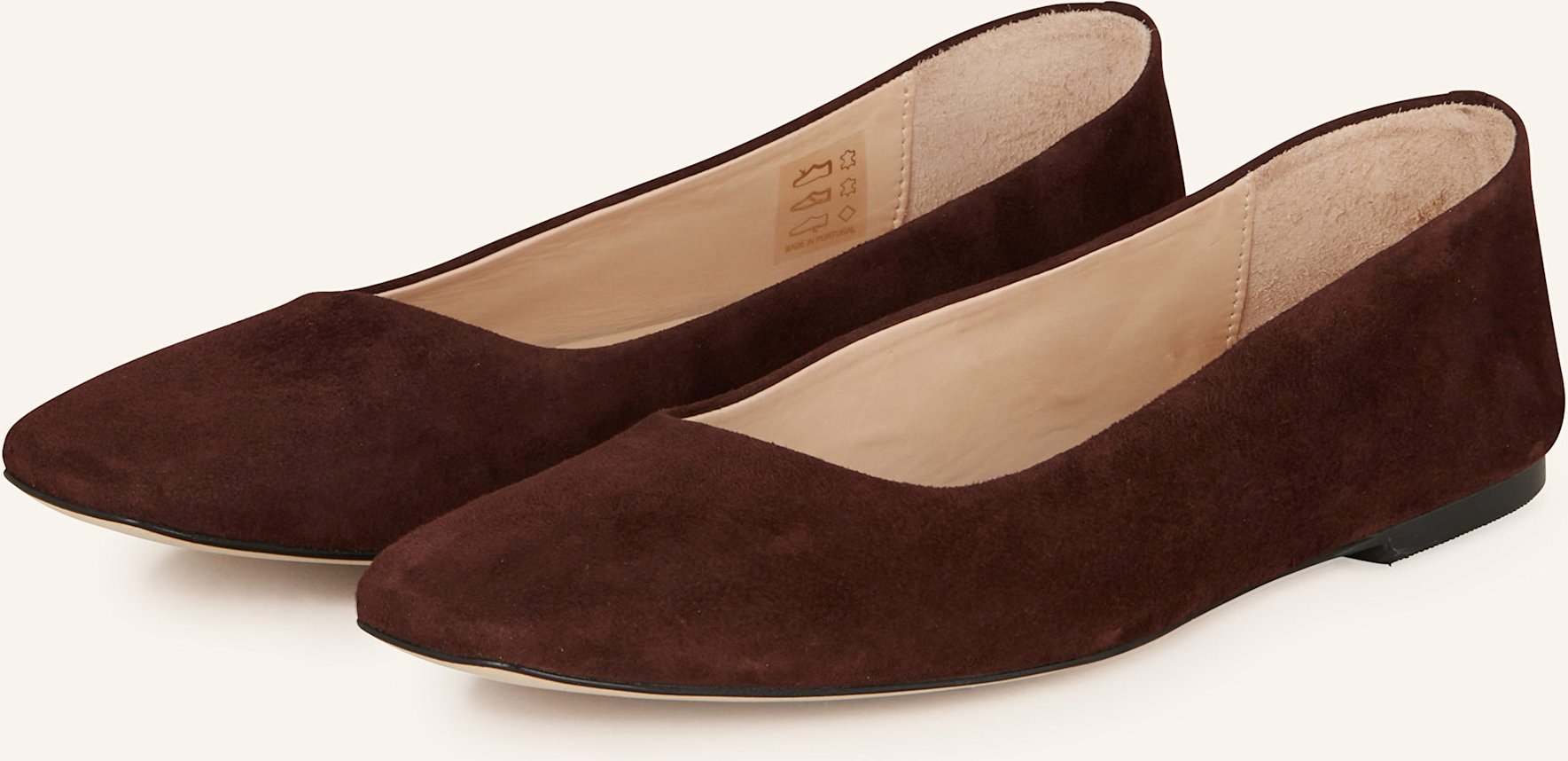 Mrs & Hugs Ballerinas braun