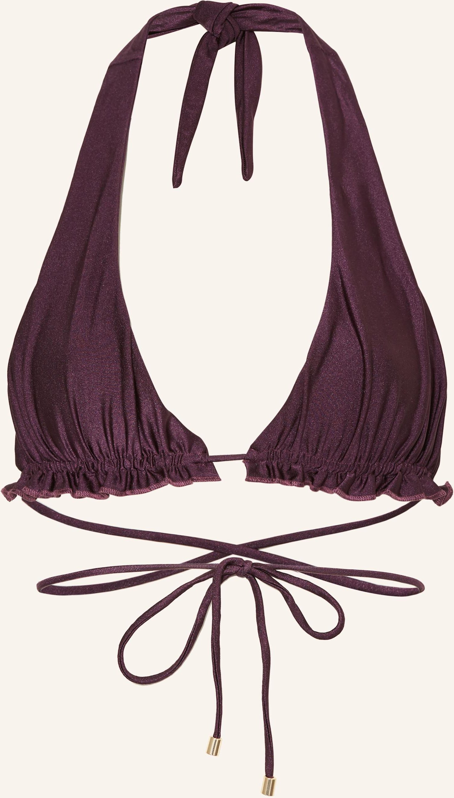 Janthee Neckholder-Bikini-Top Olympia lila