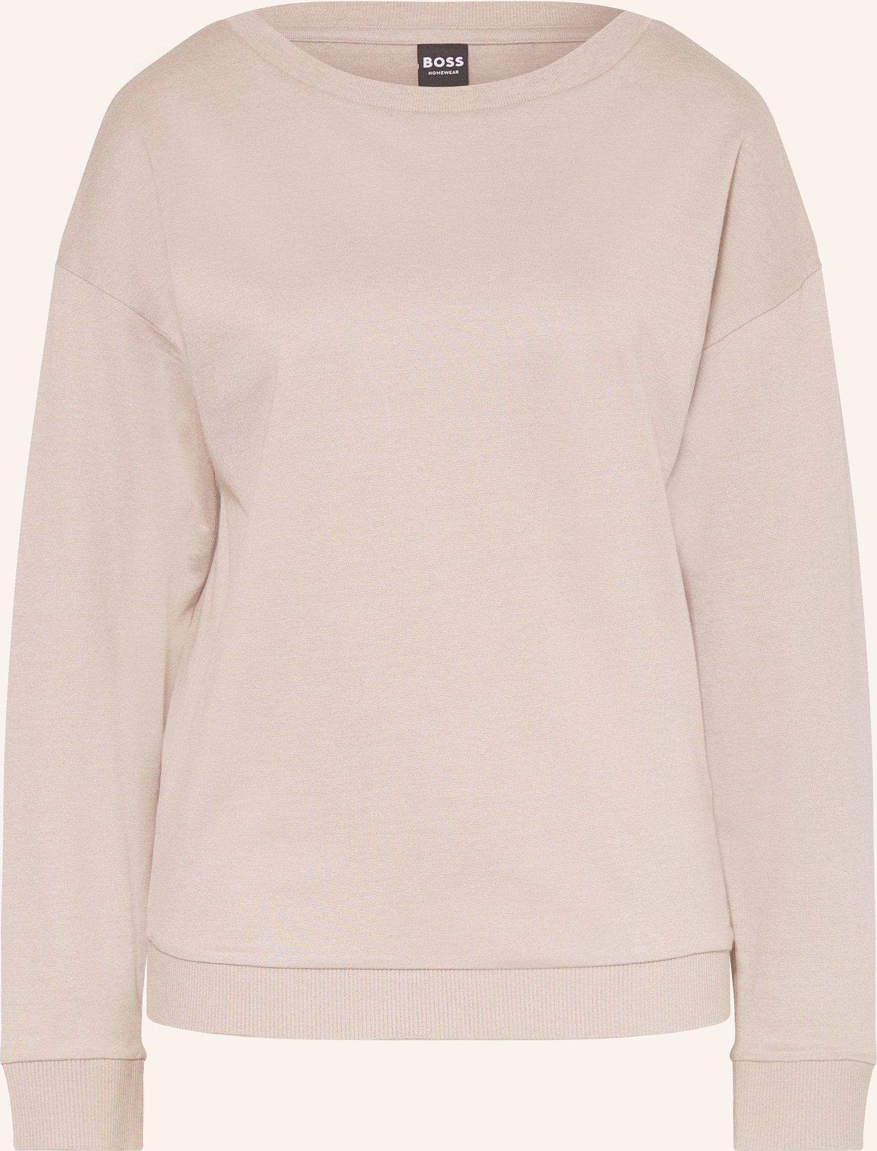 Boss Lounge-Sweatshirt Embrace beige