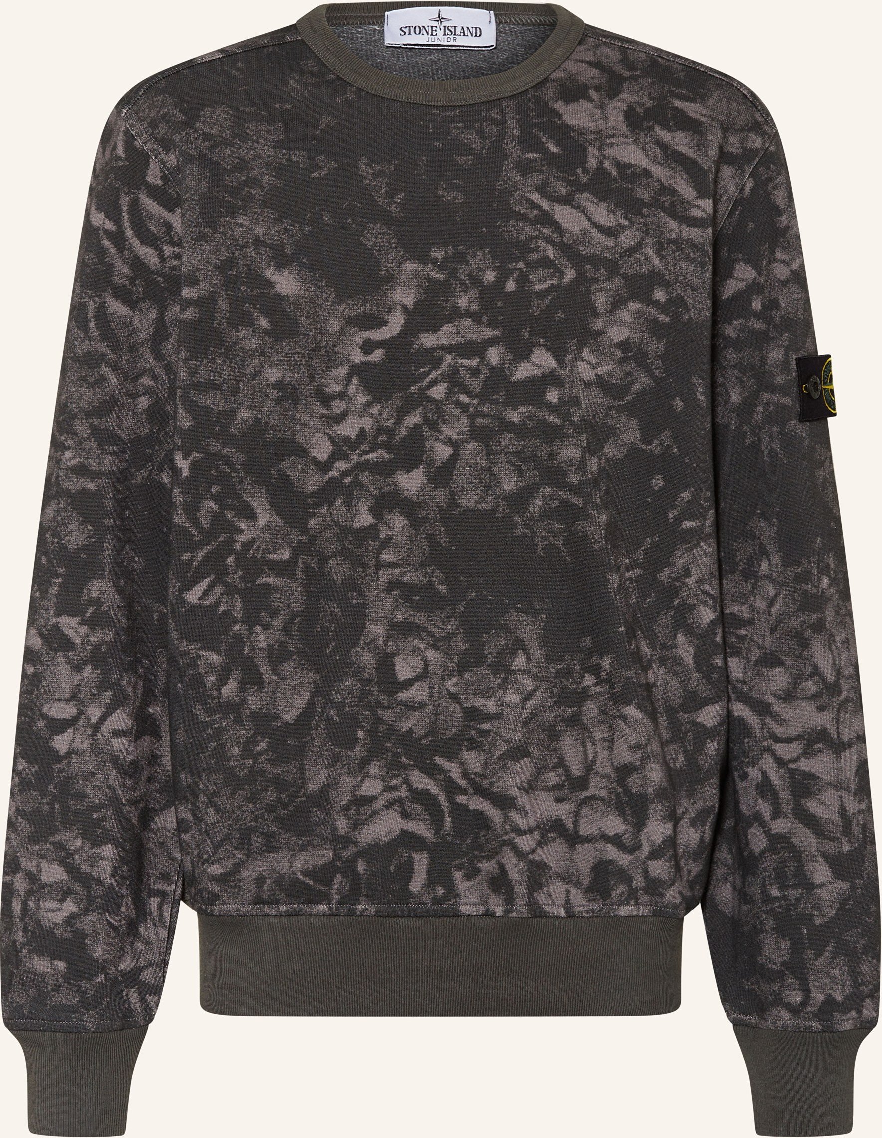 Stone Island Junior Sweatshirt schwarz