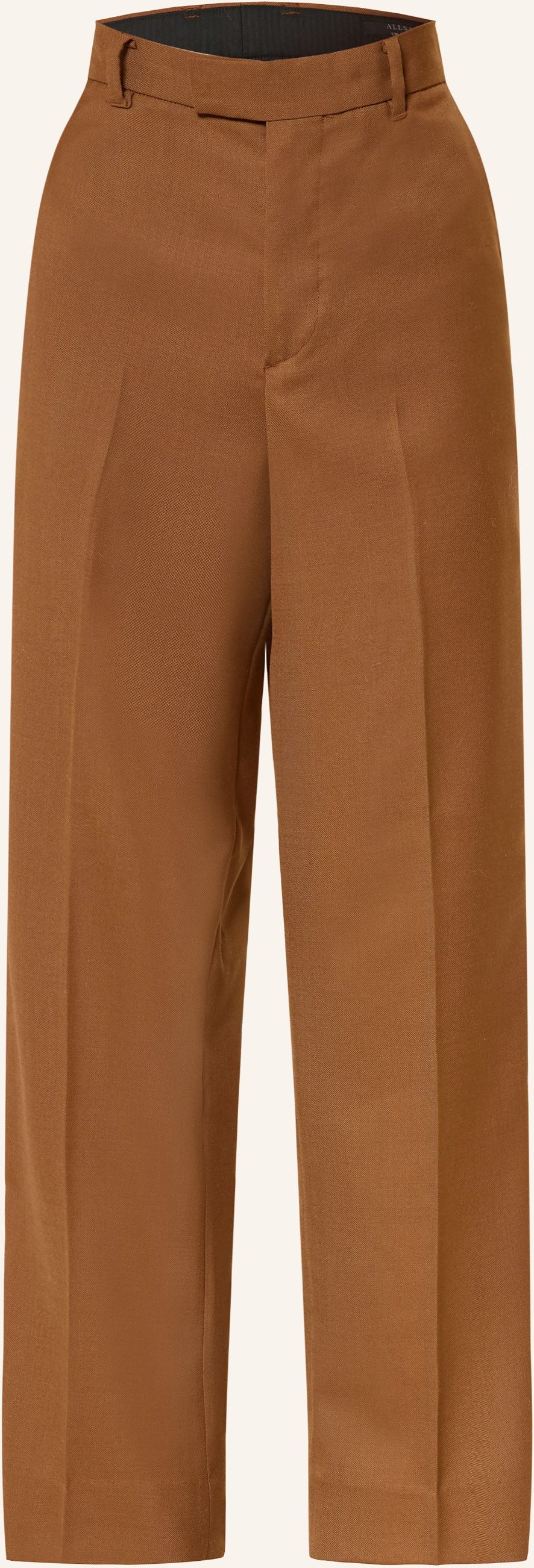 Allsaints Marlenehose Beck braun