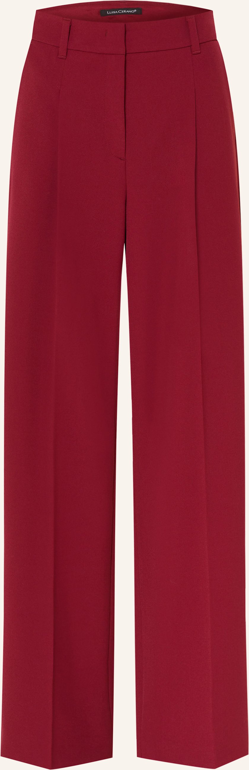 Luisa Cerano Marlenehose rot