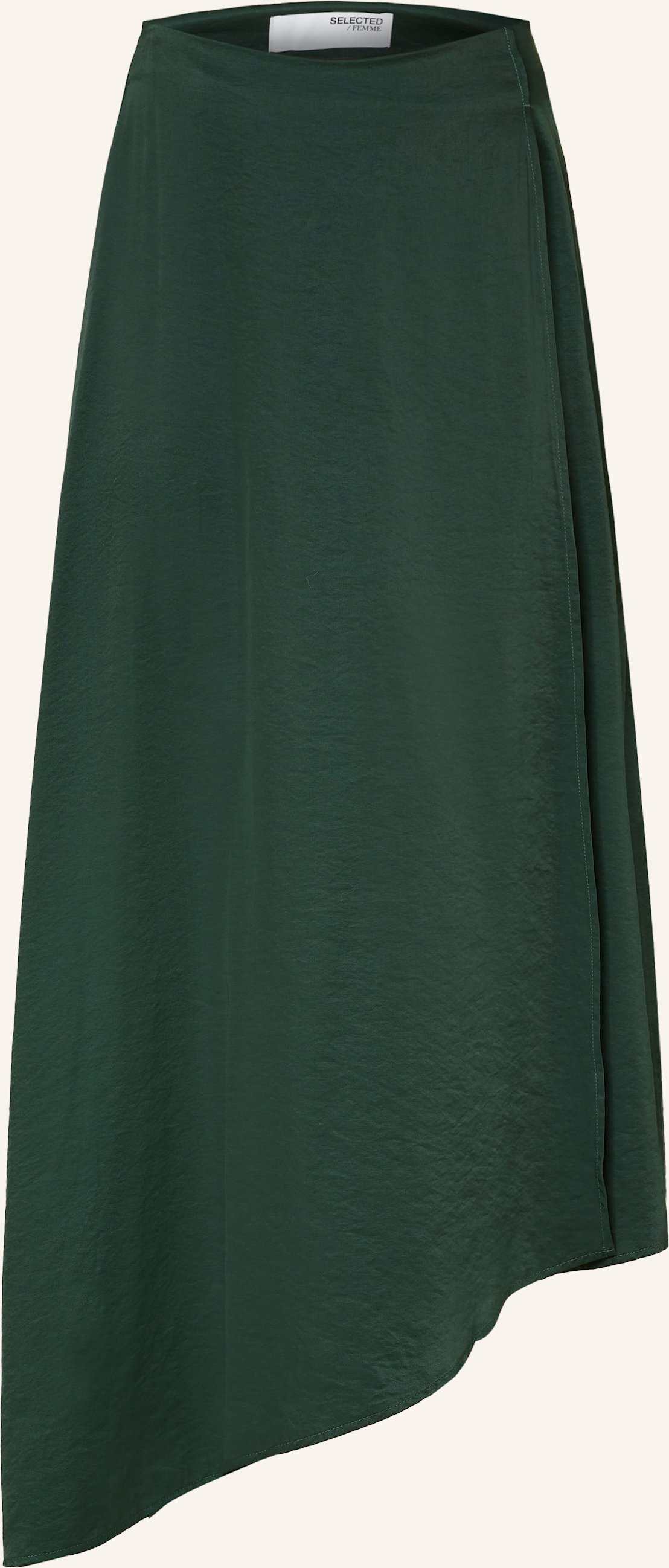 Selected Femme Rock Slfjean In Wickeloptik gruen