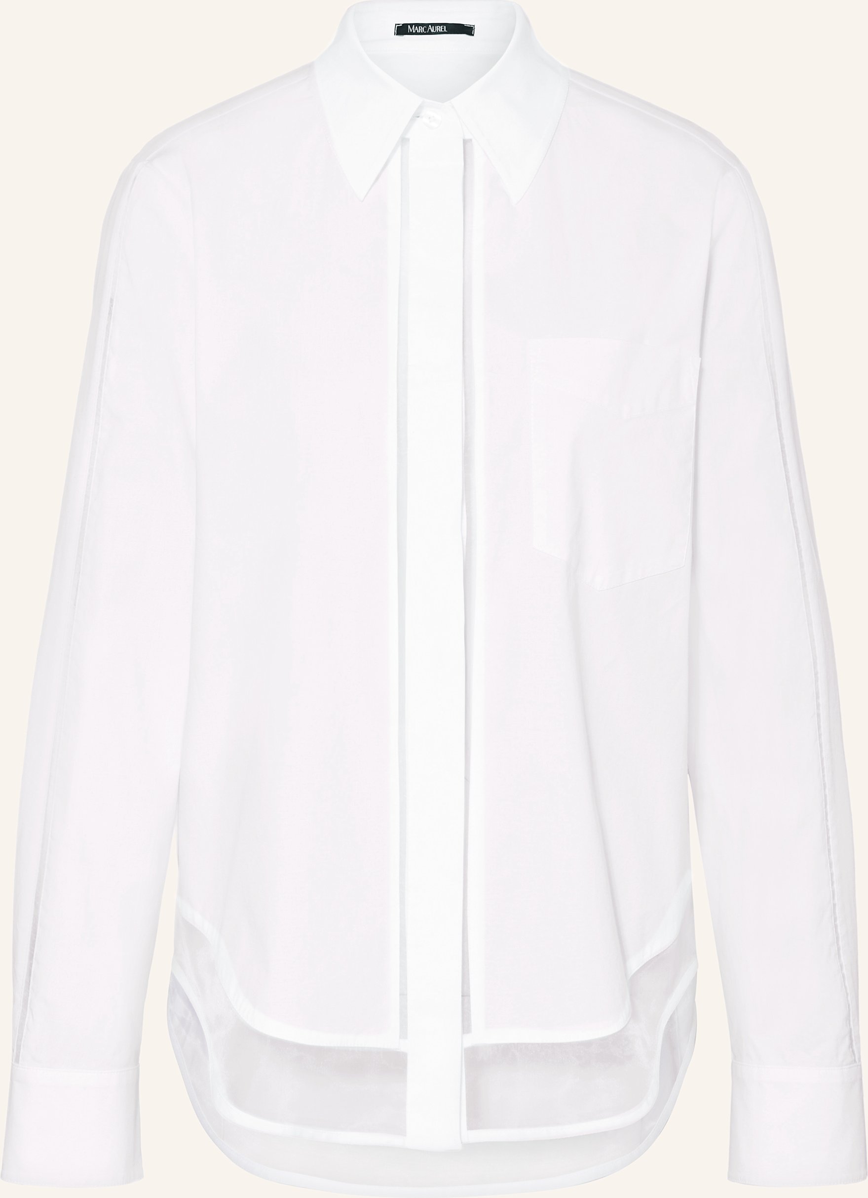 Marc Aurel Hemdbluse weiss