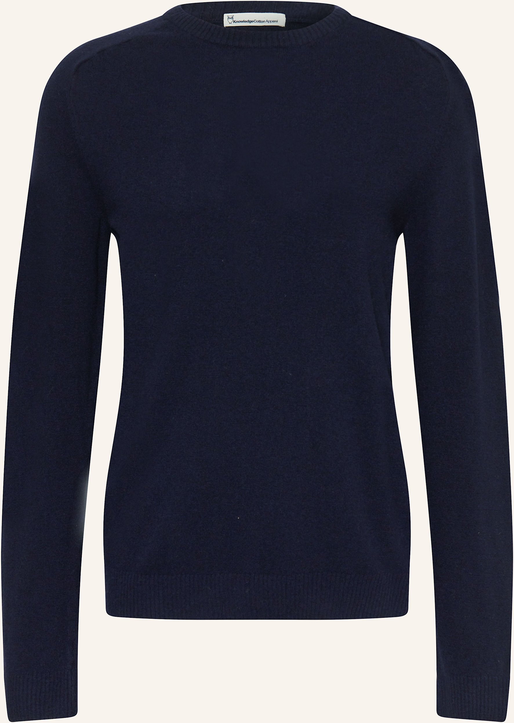 Knowledgecotton Apparel Pullover blau