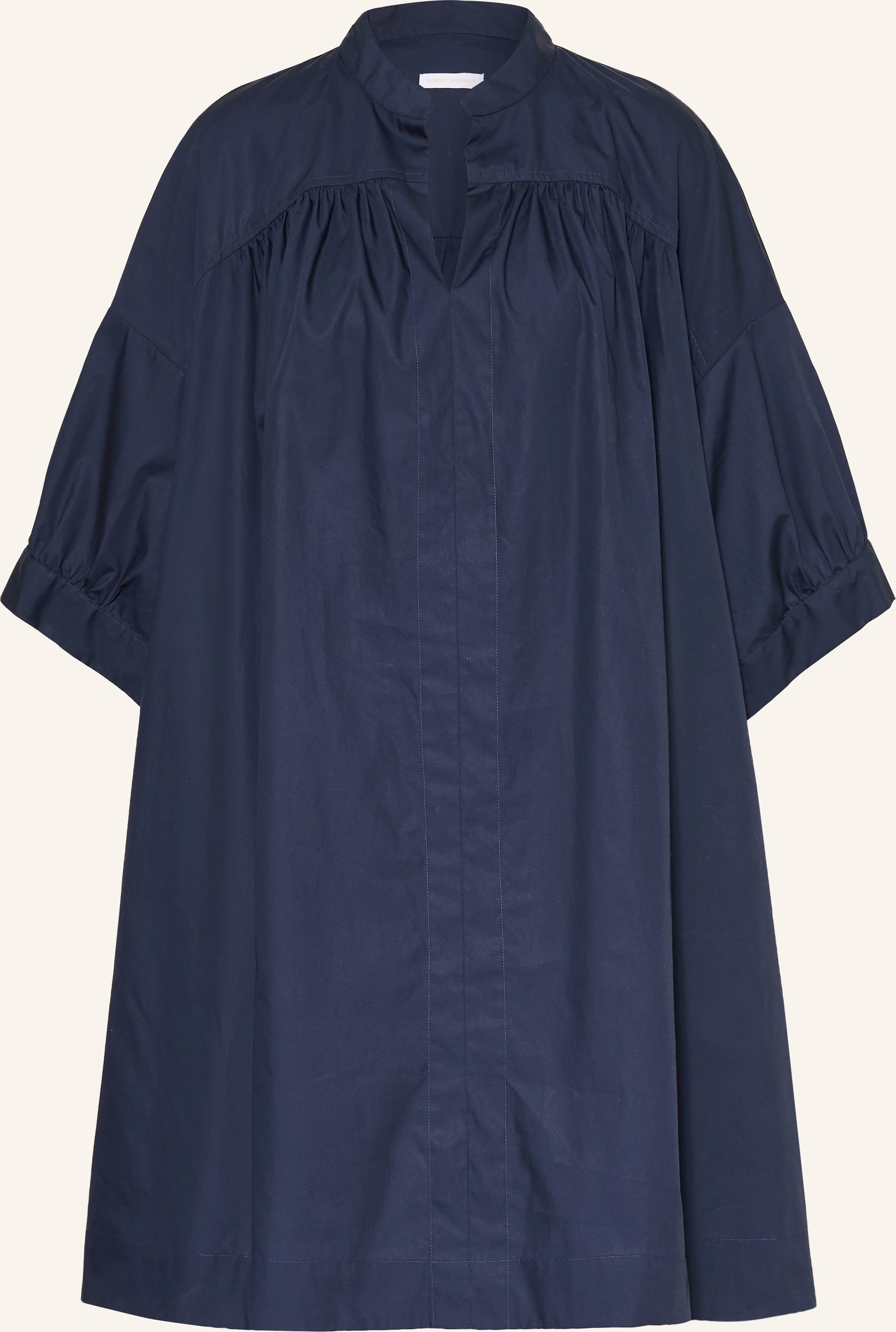 Robert Friedman Oversized-Kleid Mit 3/4-Arm blau