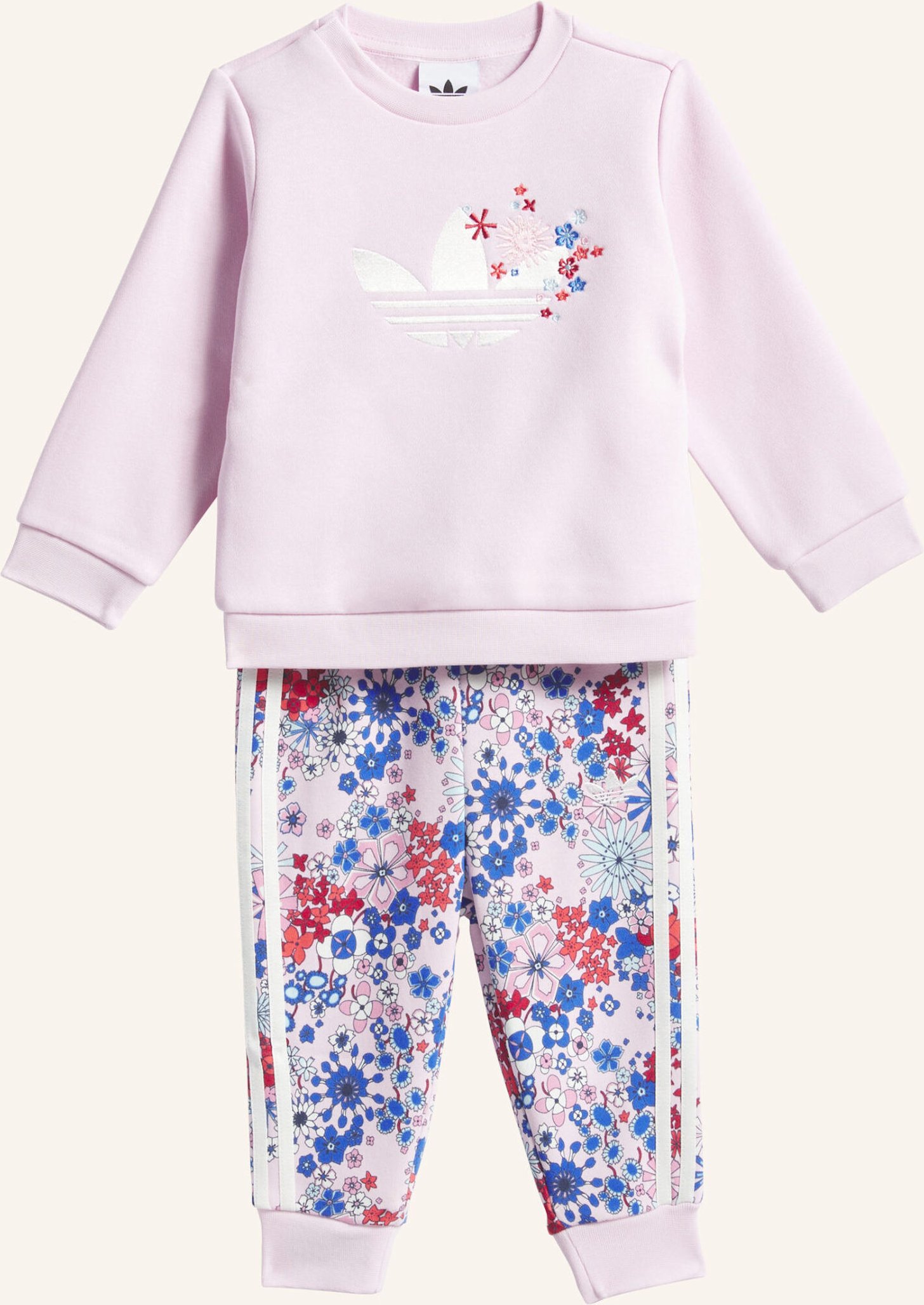 Adidas Originals Adidas Originals X Liberty London Sweatshirt-Set pink