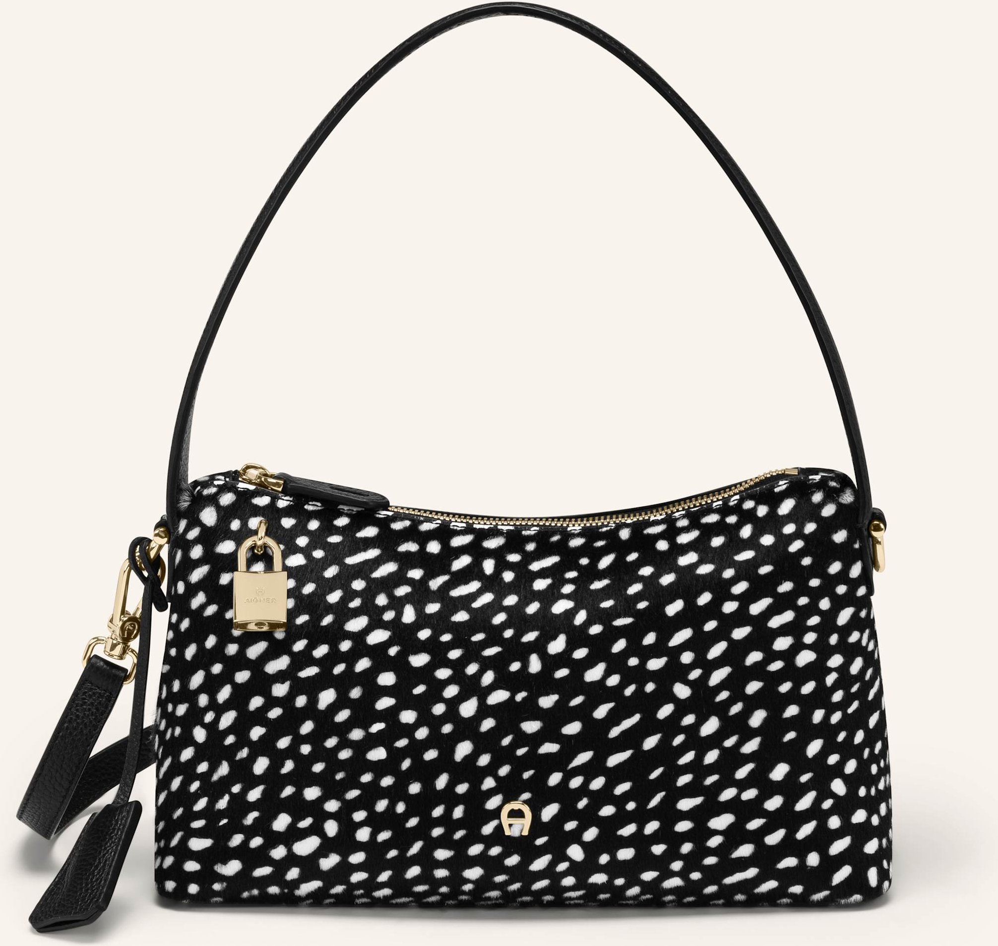 Aigner Beuteltasche Puntina schwarz