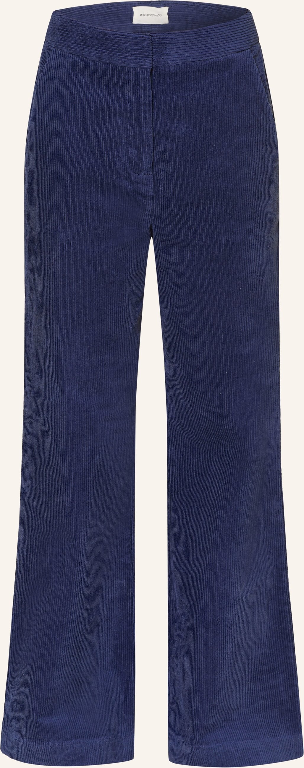 Msch Copenhagen Marlenehose Mschgeggo Aus Cord blau