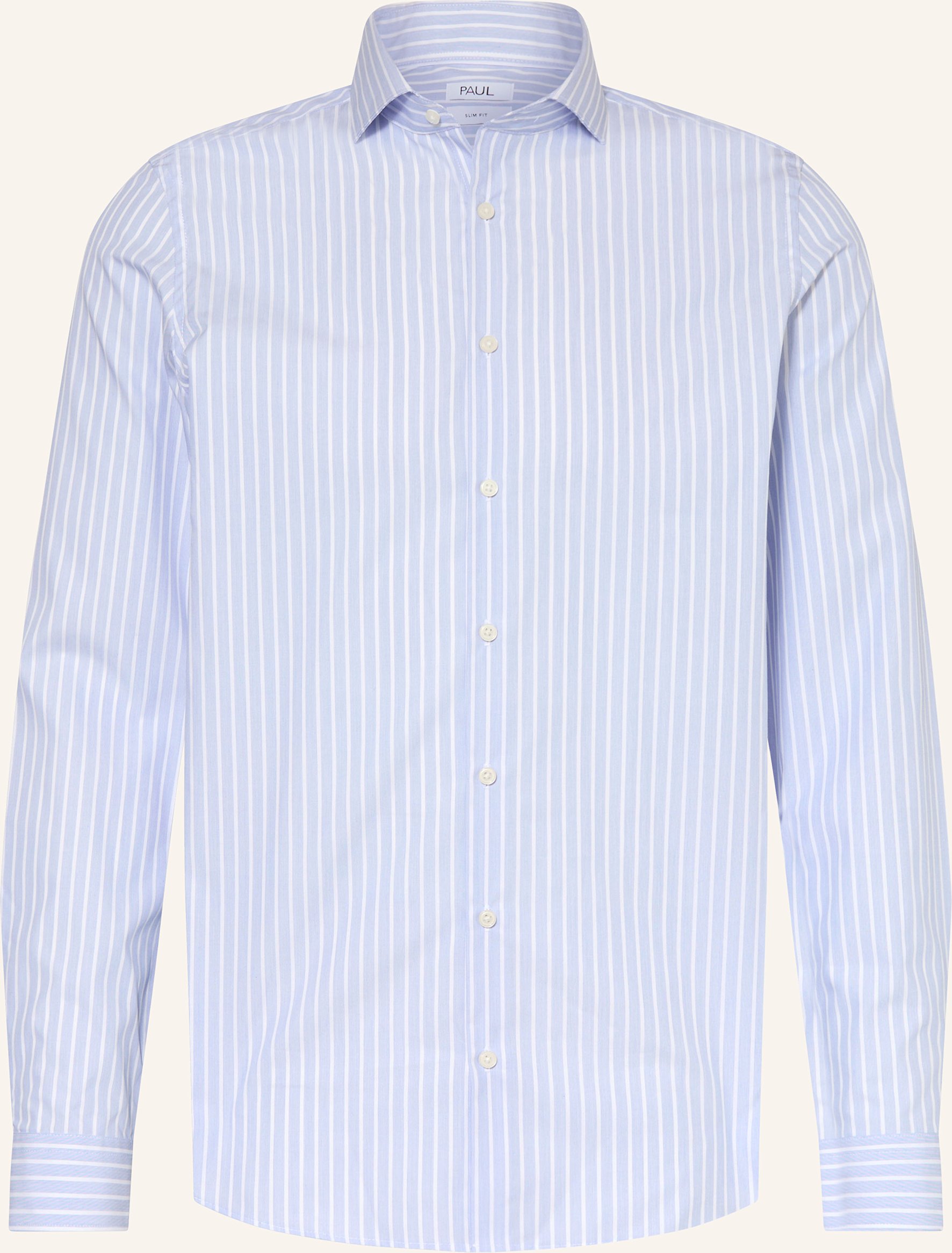 Paul Hemd Slim Fit blau