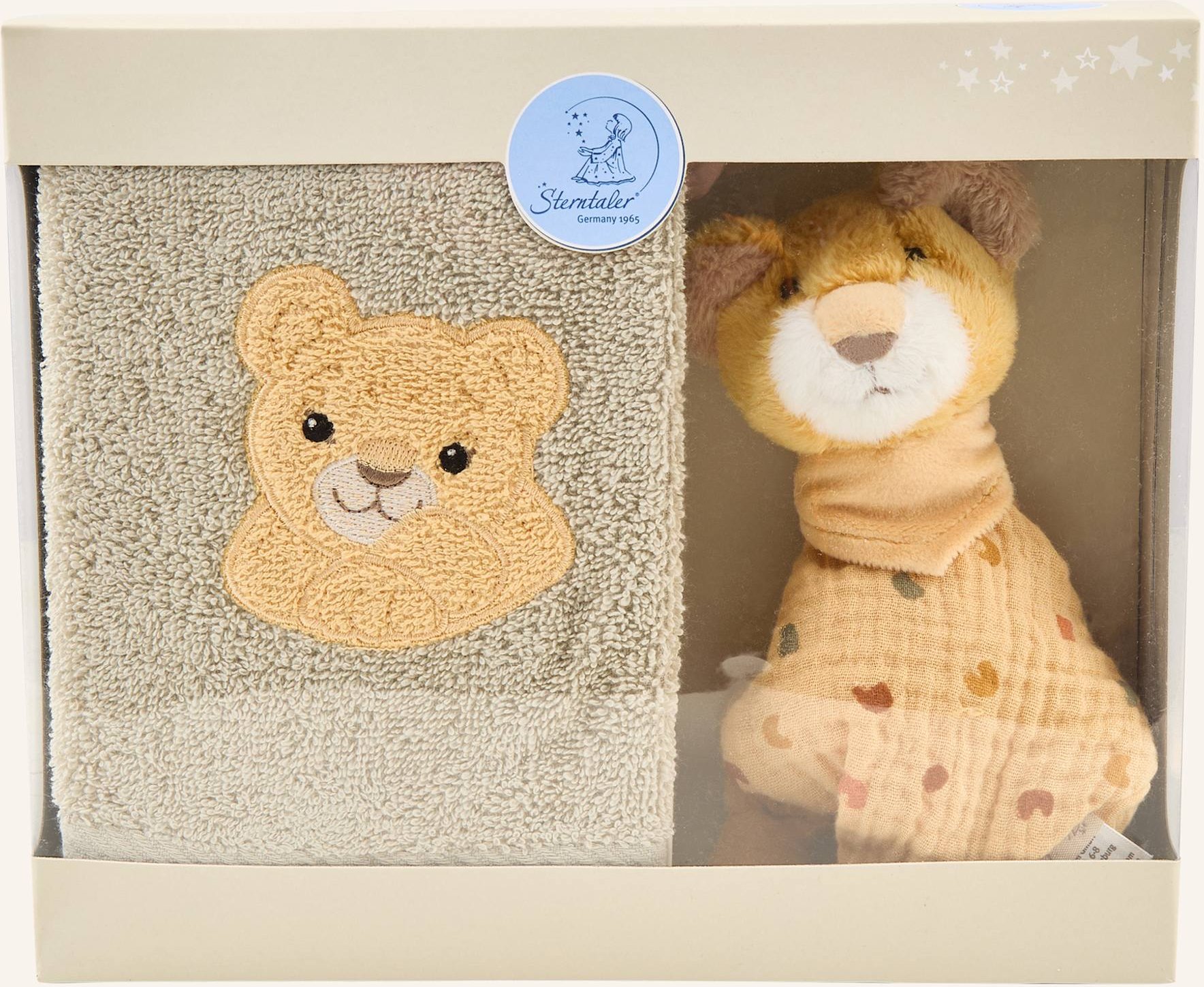 Thumbnail - Sterntaler Geschenkset Löwe Leo weiss