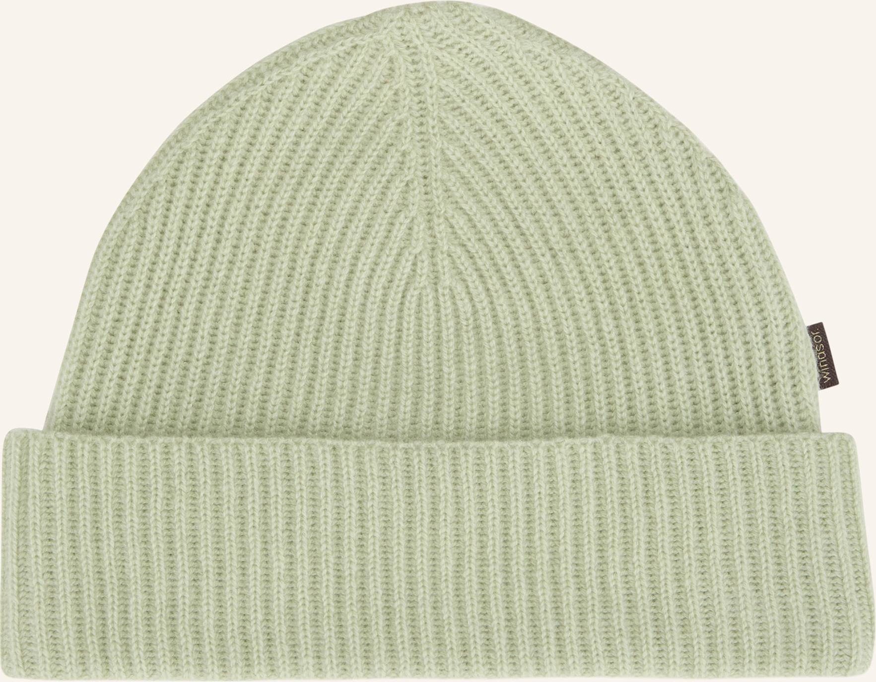 Windsor. Cashmere-Mütze Can gruen