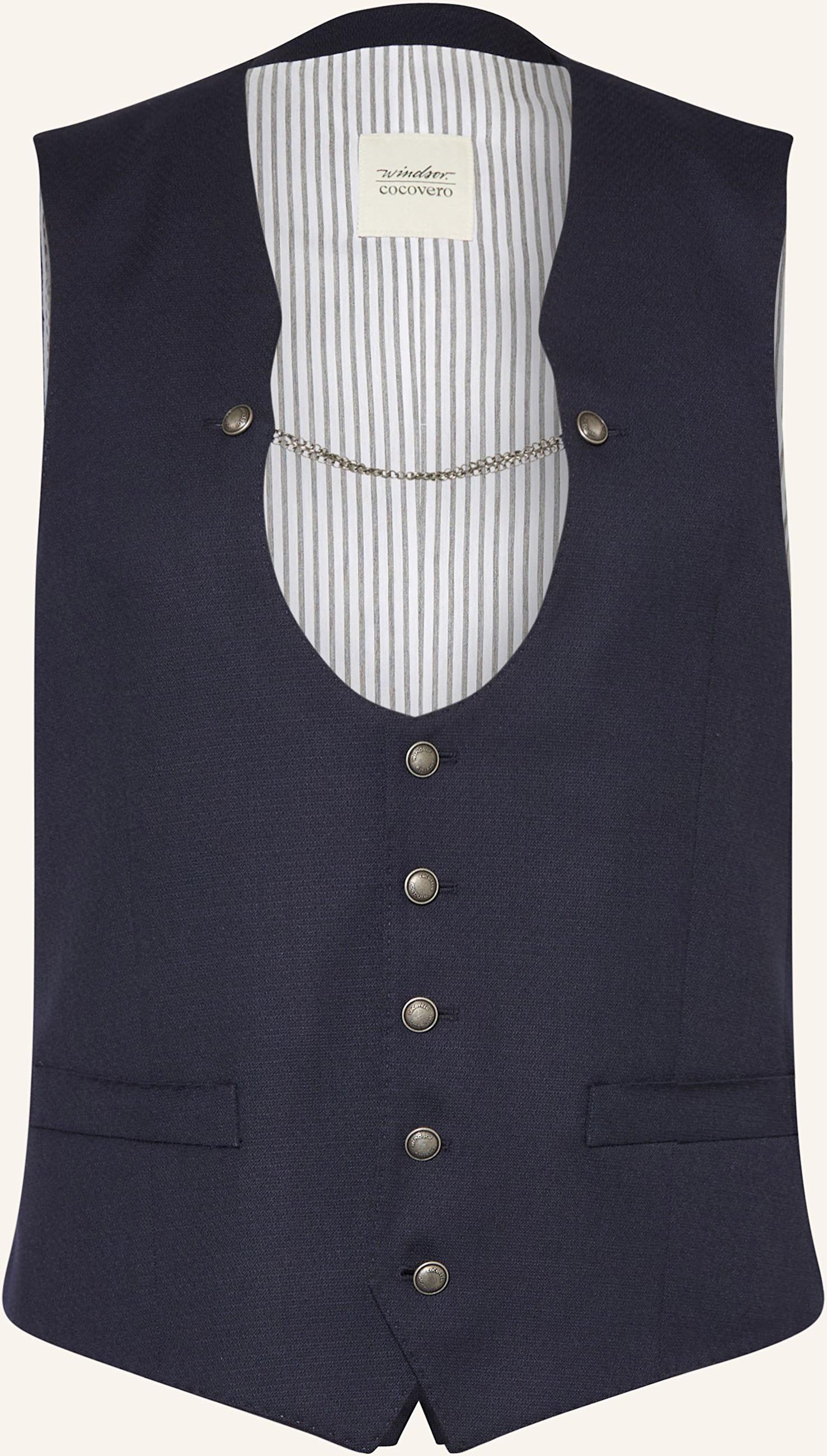 Thumbnail - Windsor. Trachtenweste Urs blau