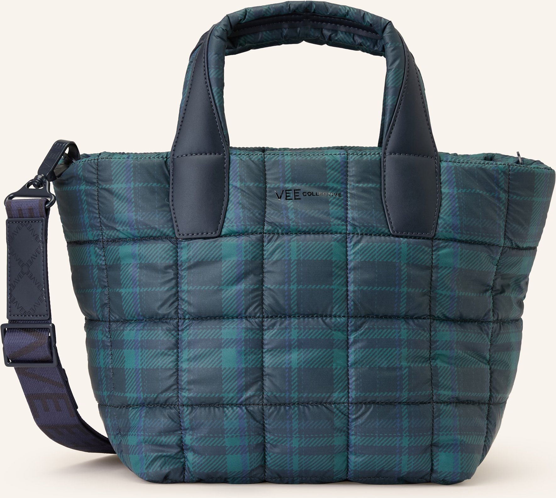 Vee Collective Shopper Porter Tote Small Mit Pouch blau