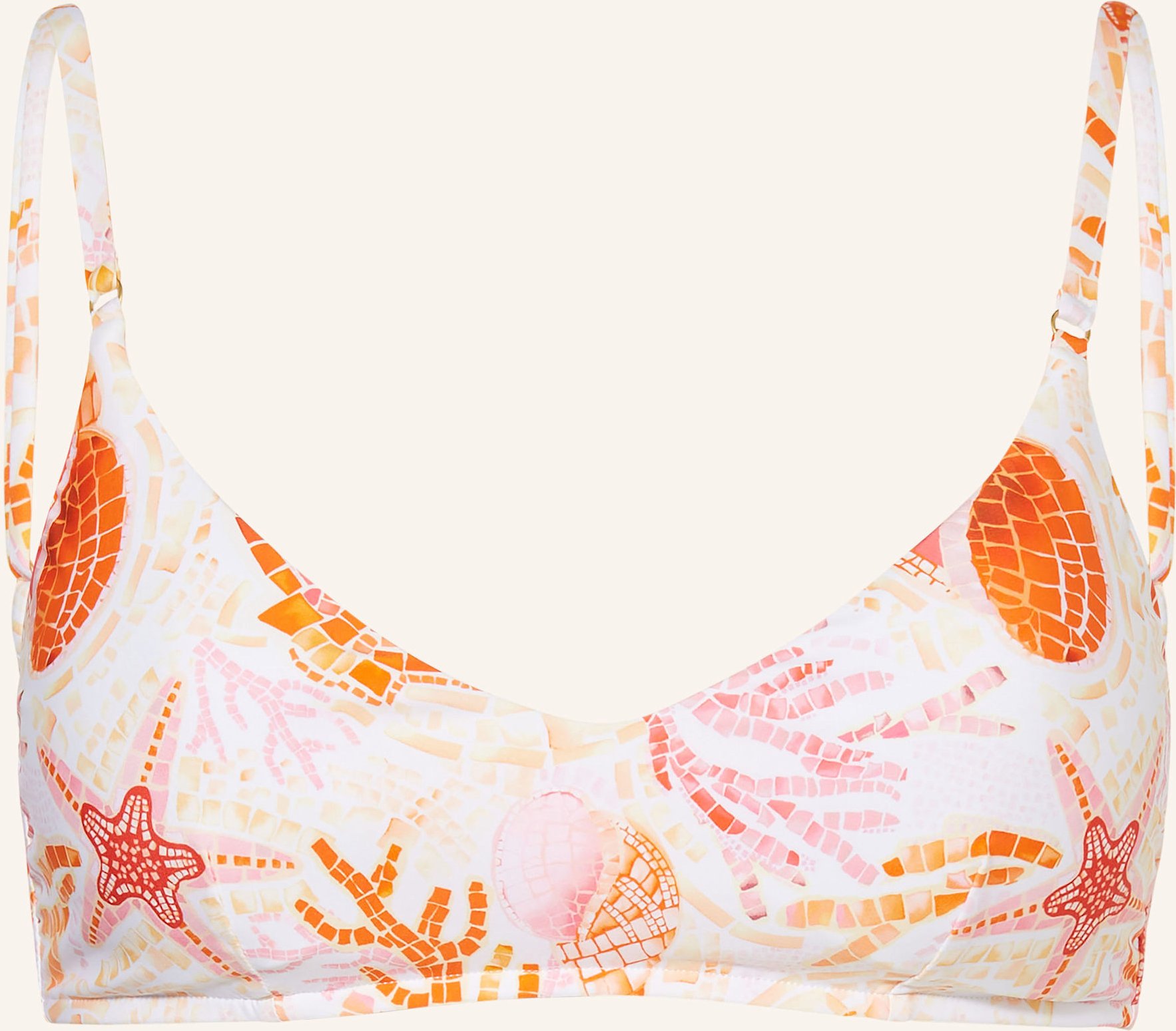 Seafolly Bralette-Bikini-Top La Mer weiss