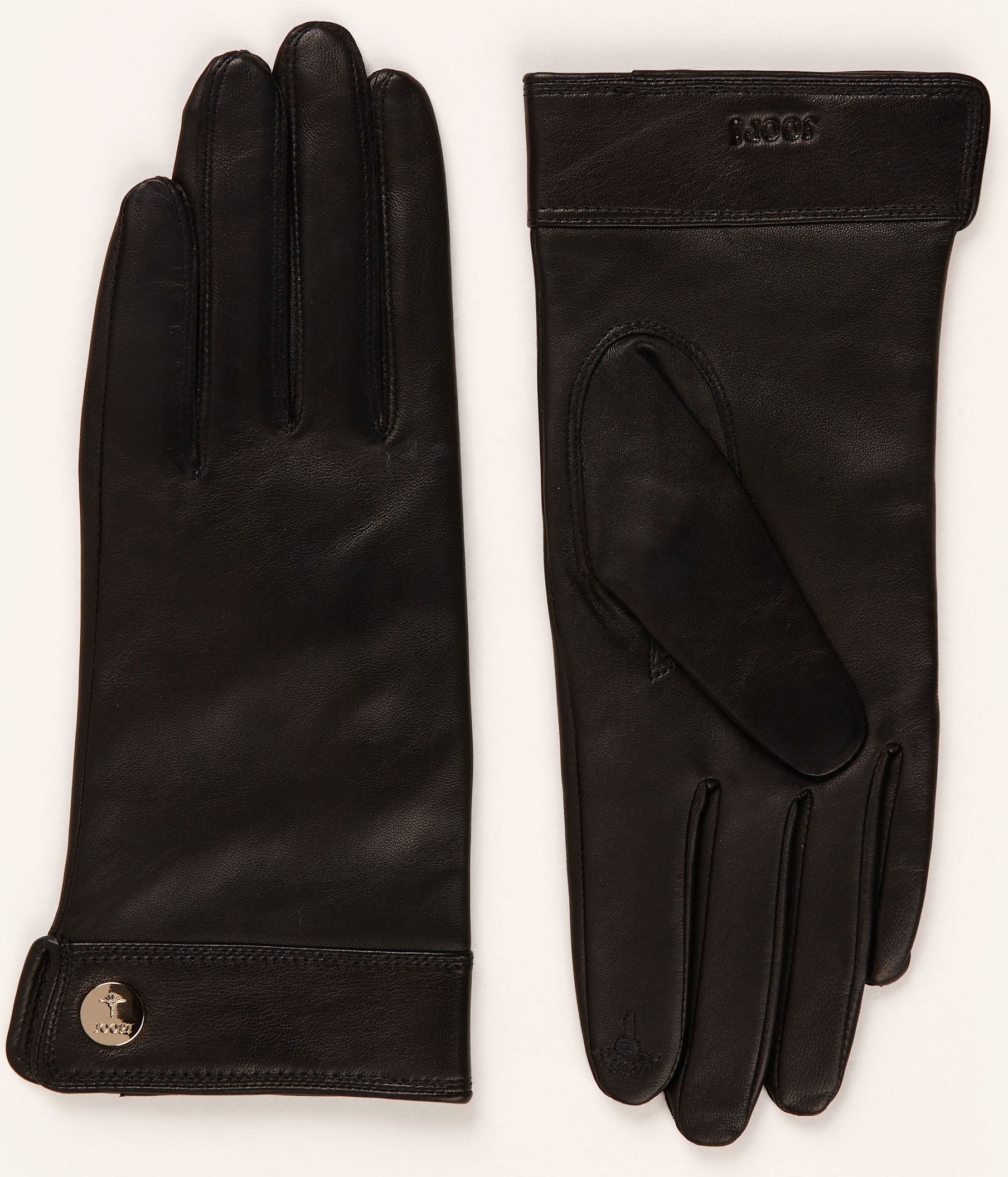 Joop! Lederhandschuhe schwarz