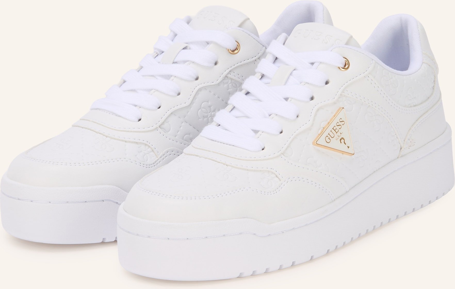 Guess Sneaker miram6 weiss