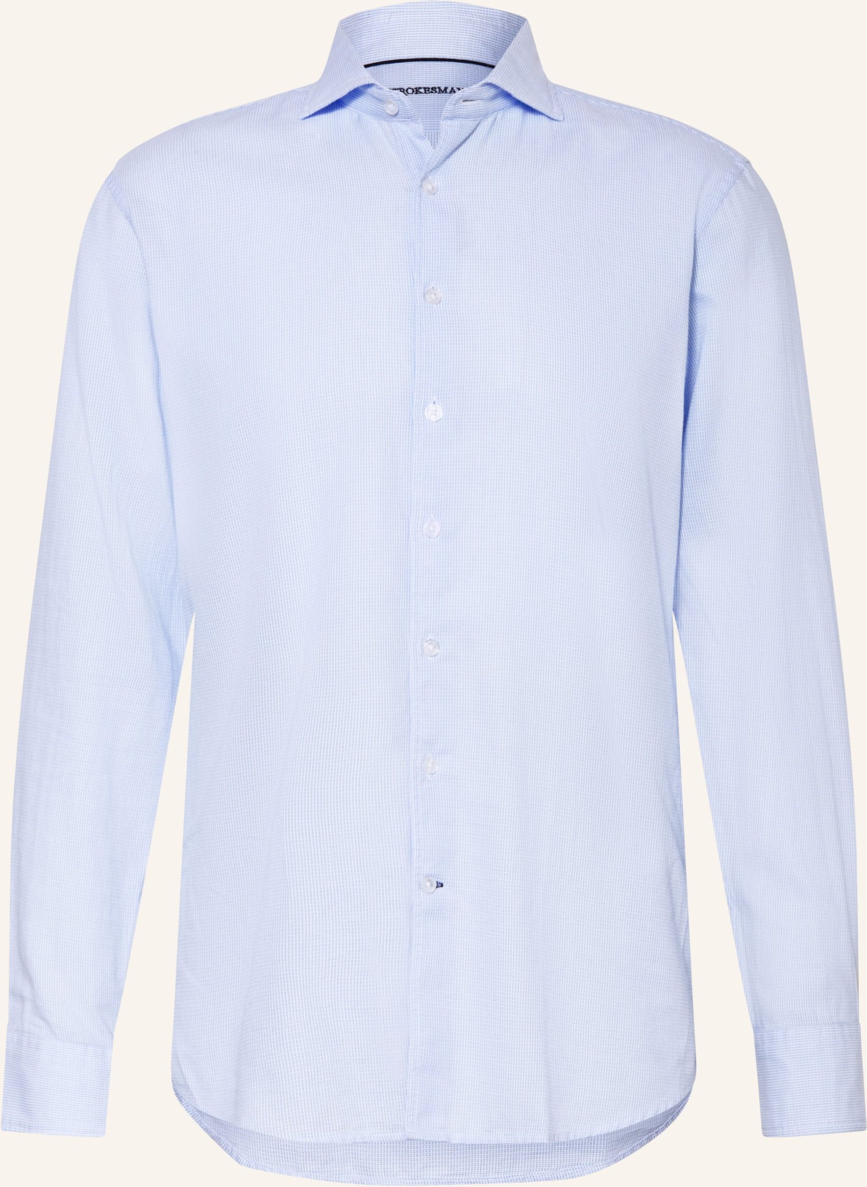 Strokesman's Hemd Slim Fit blau