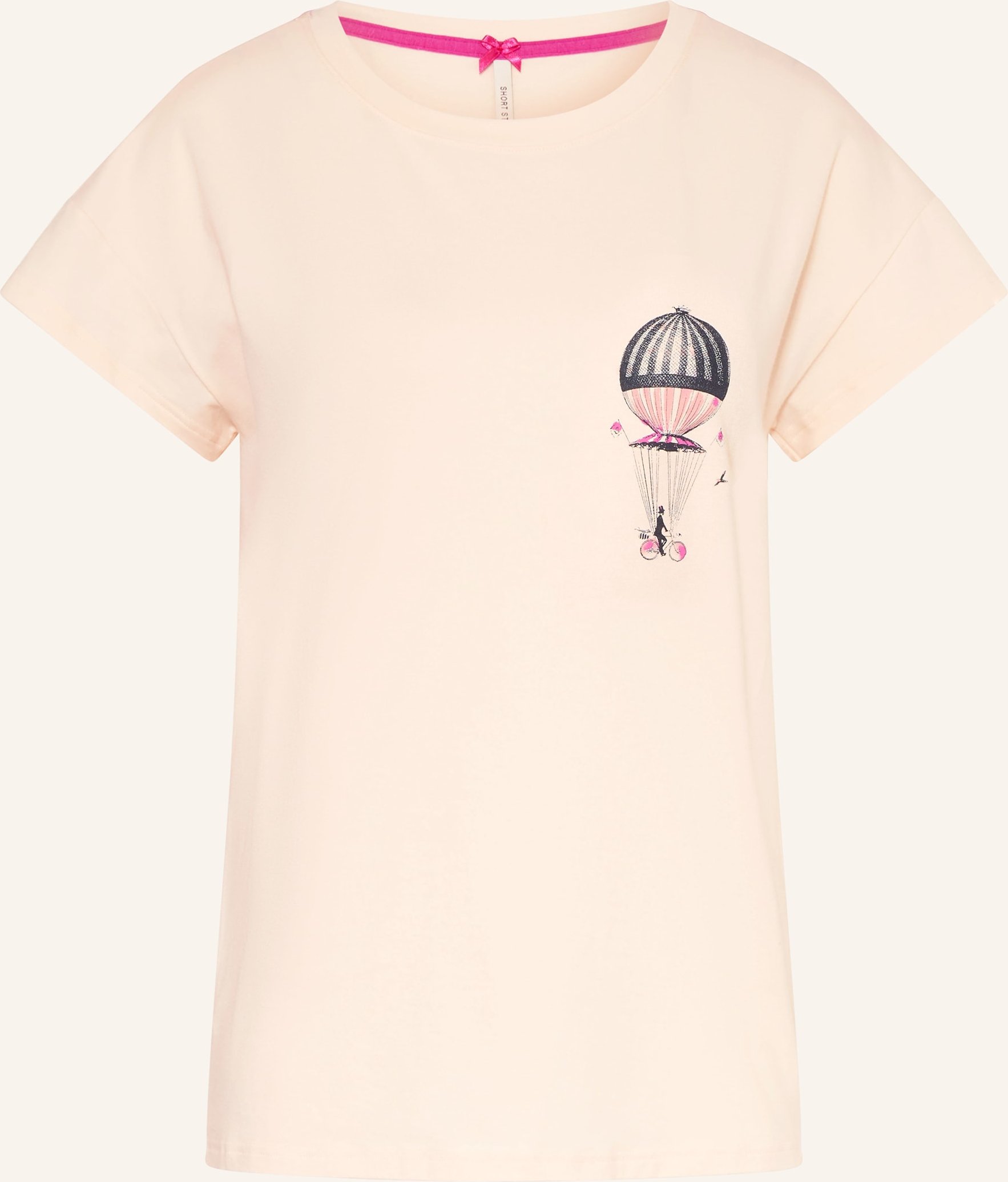 Short Stories Schlafshirt beige