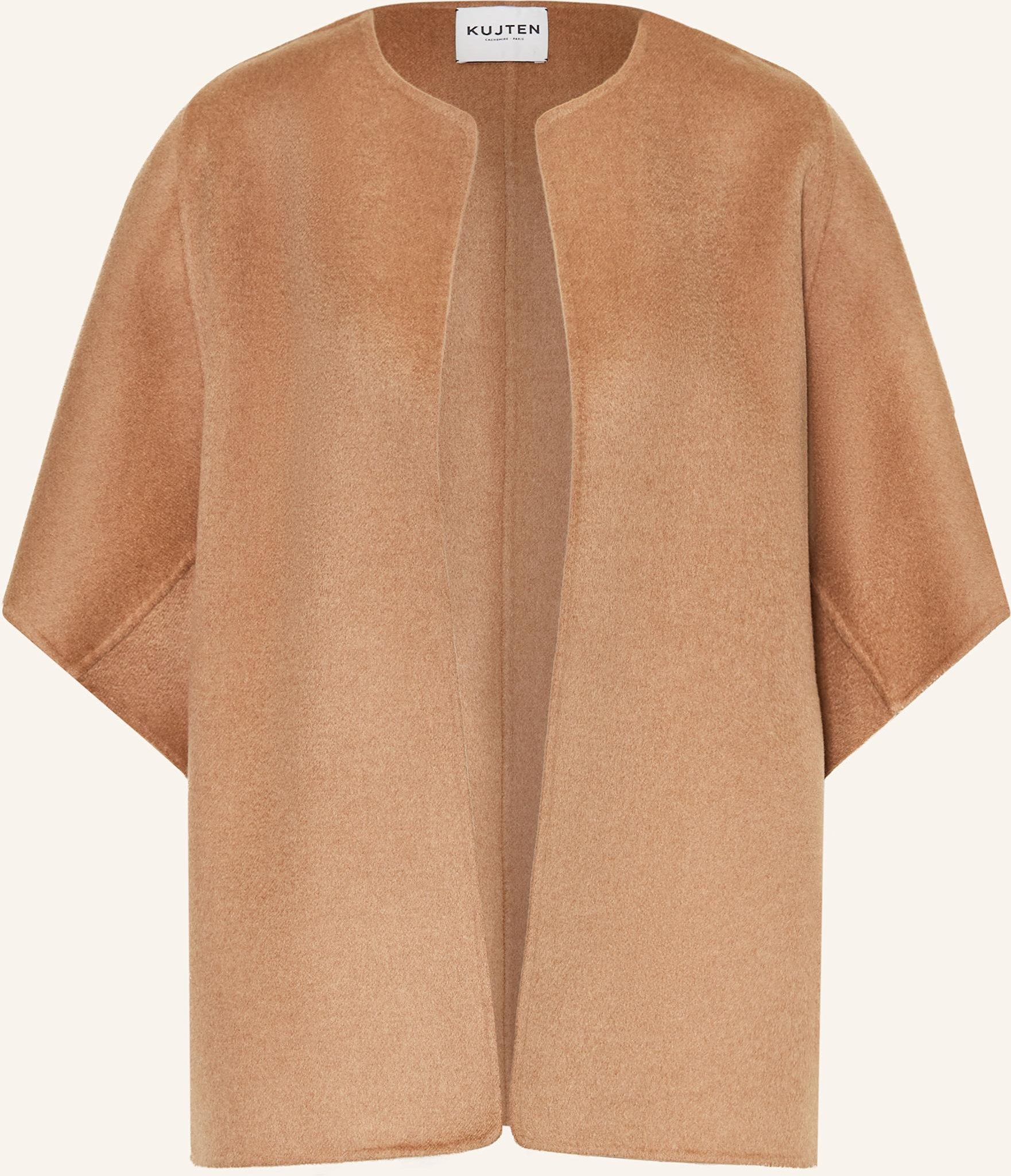 Kujten Cashmere-Jacke Asi braun