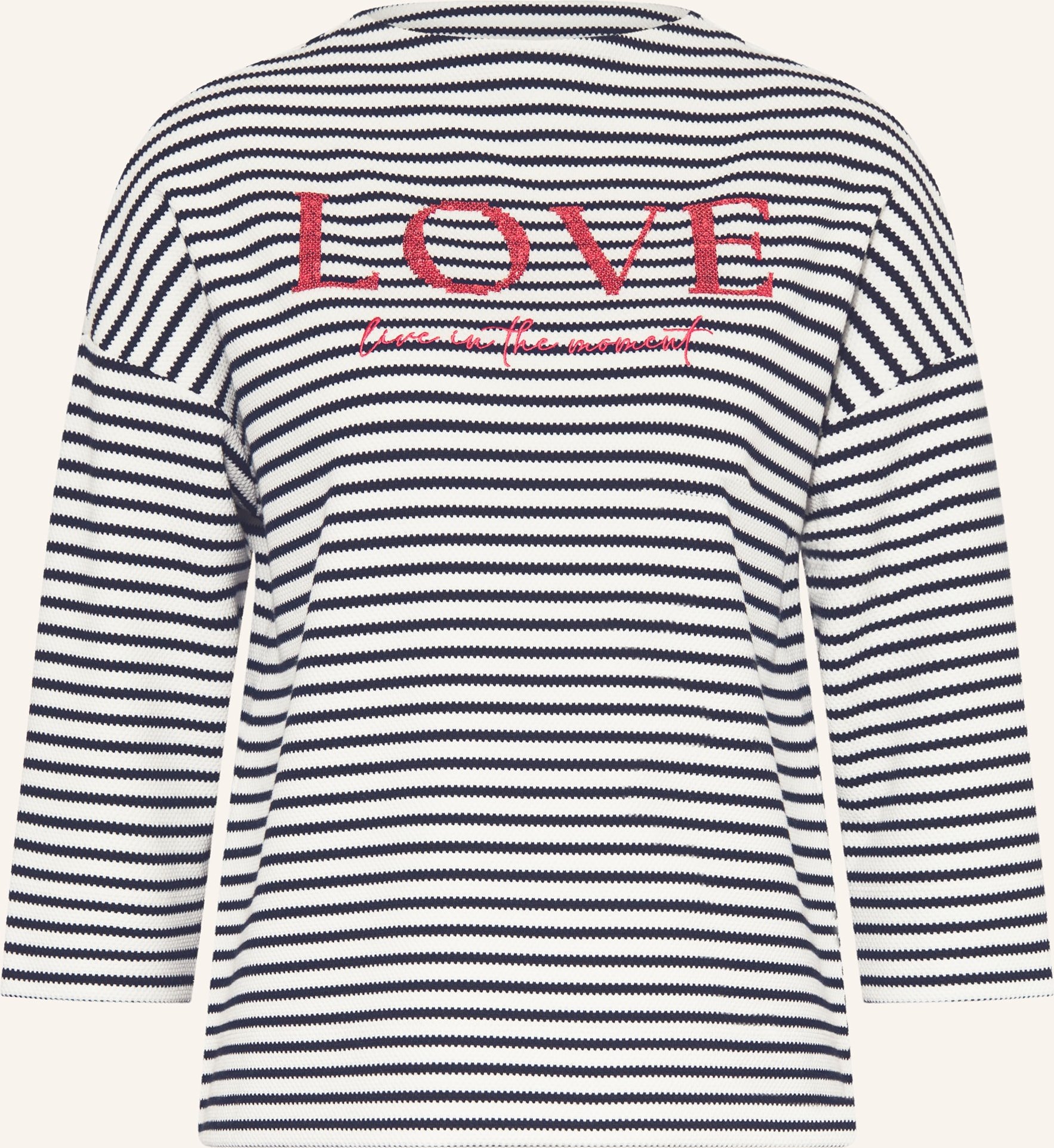 S.Oliver Black Label Shirt Mit 3/4-Arm blau