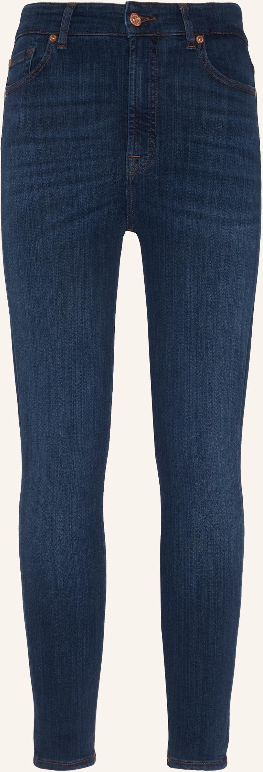 7 For All Mankind Skinny Jeans Aubrey blau
