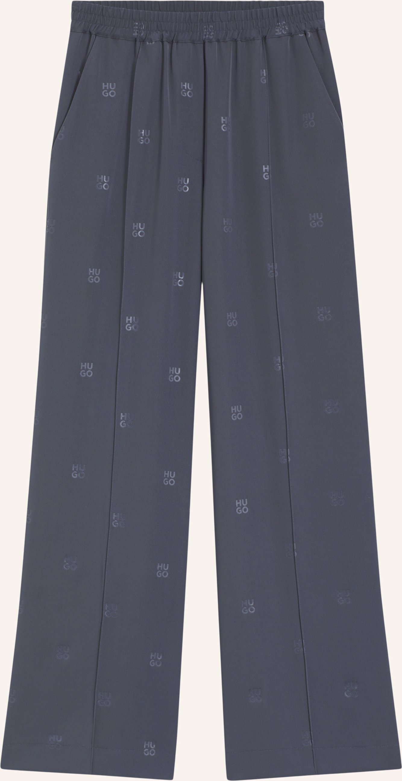 Thumbnail - Hugo Casual Hose Helenia Relaxed Fit beige