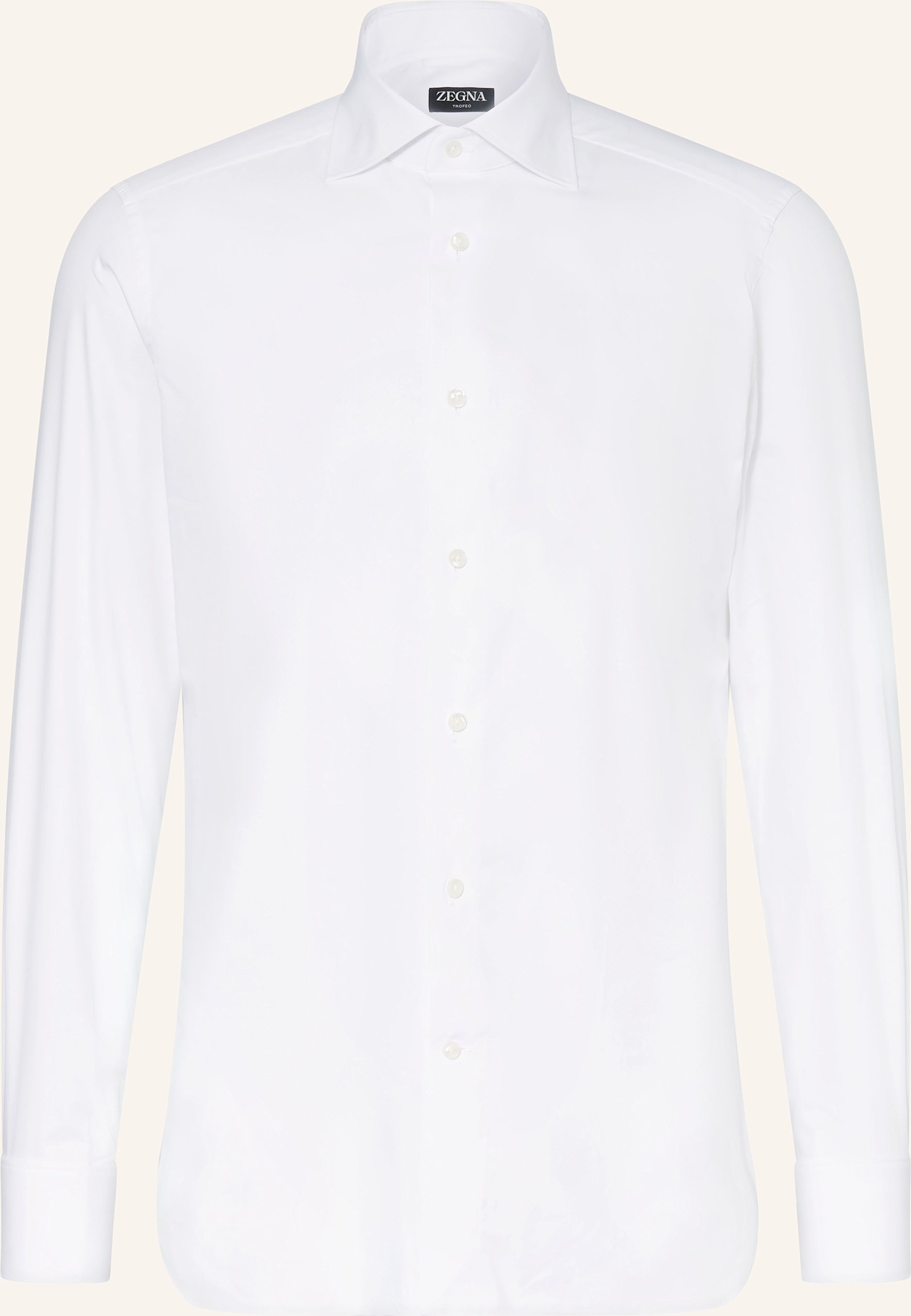 Zegna Hemd Trofeo™ Extra Slim Fit weiss