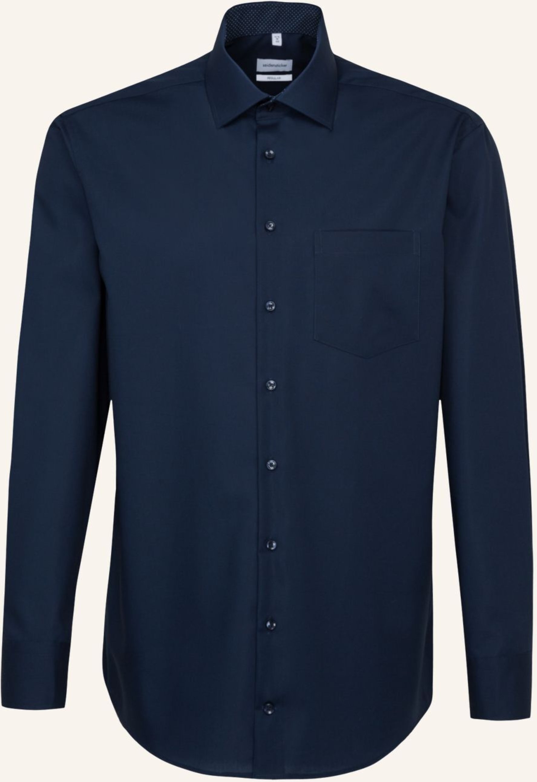 Thumbnail - Seidensticker Business Hemd Regular Fit blau