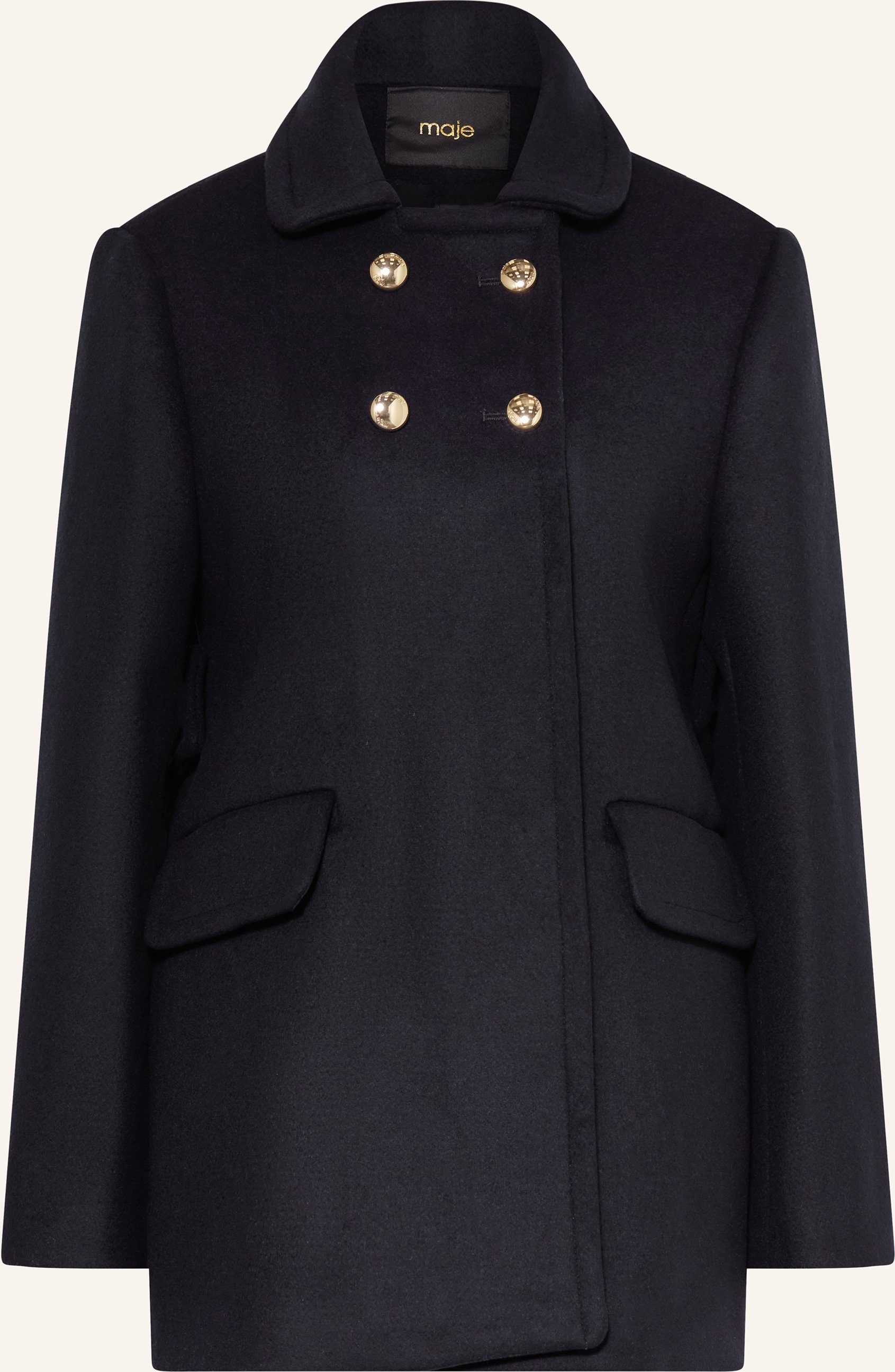 Maje Cabanmantel blau