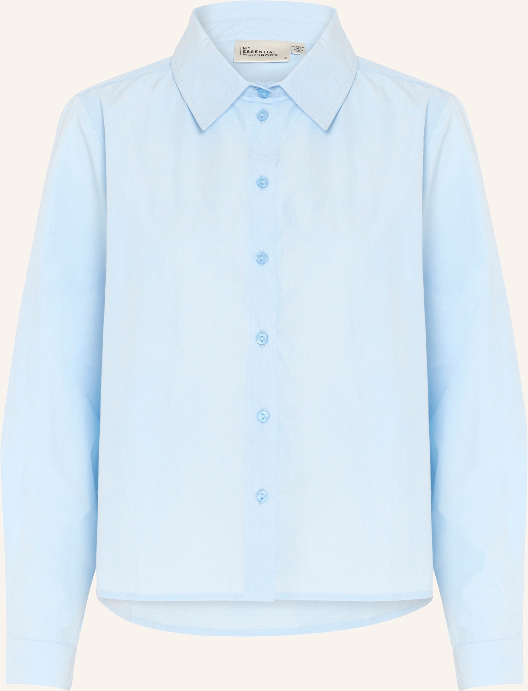 My Essential Wardrobe Hemdbluse Theshirt blau