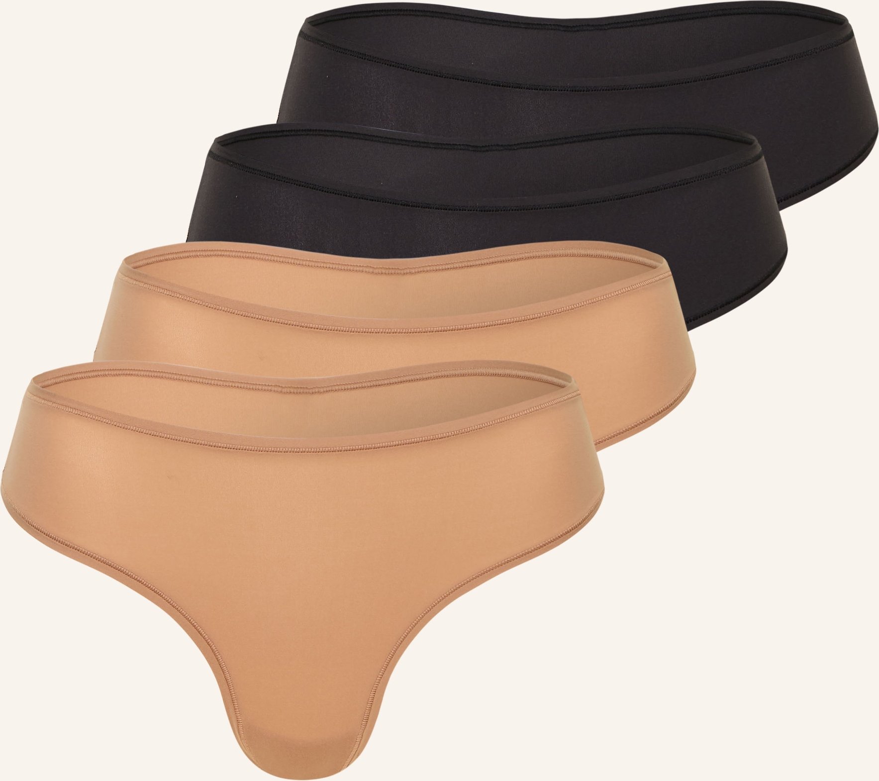 Skims 5er-Pack String Fits Everybody schwarz