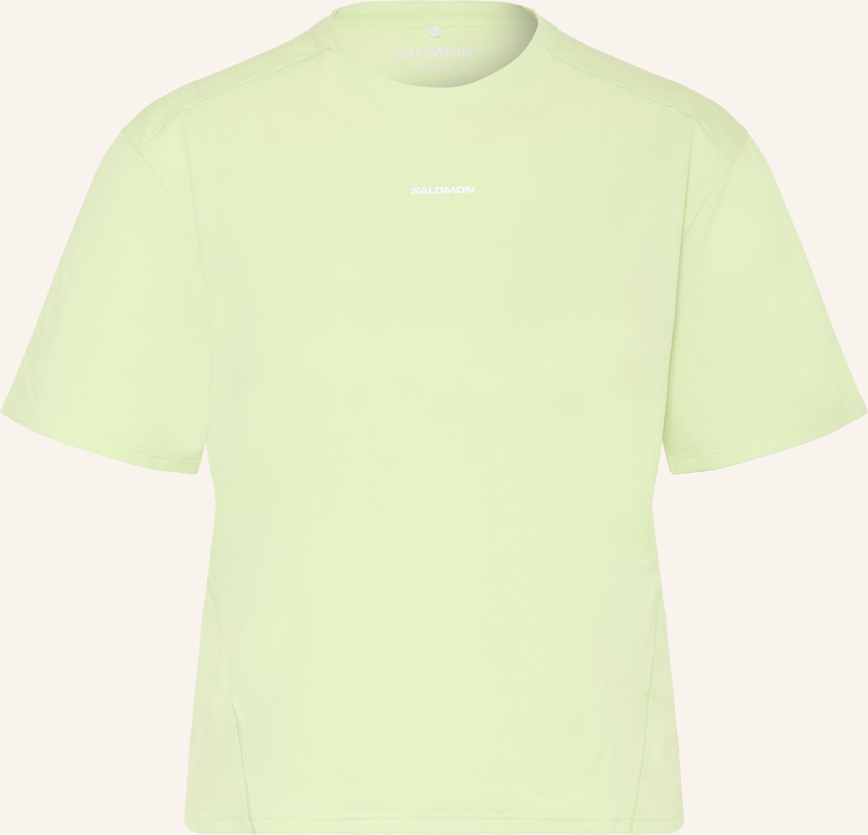 Salomon Laufshirt Trackline gruen