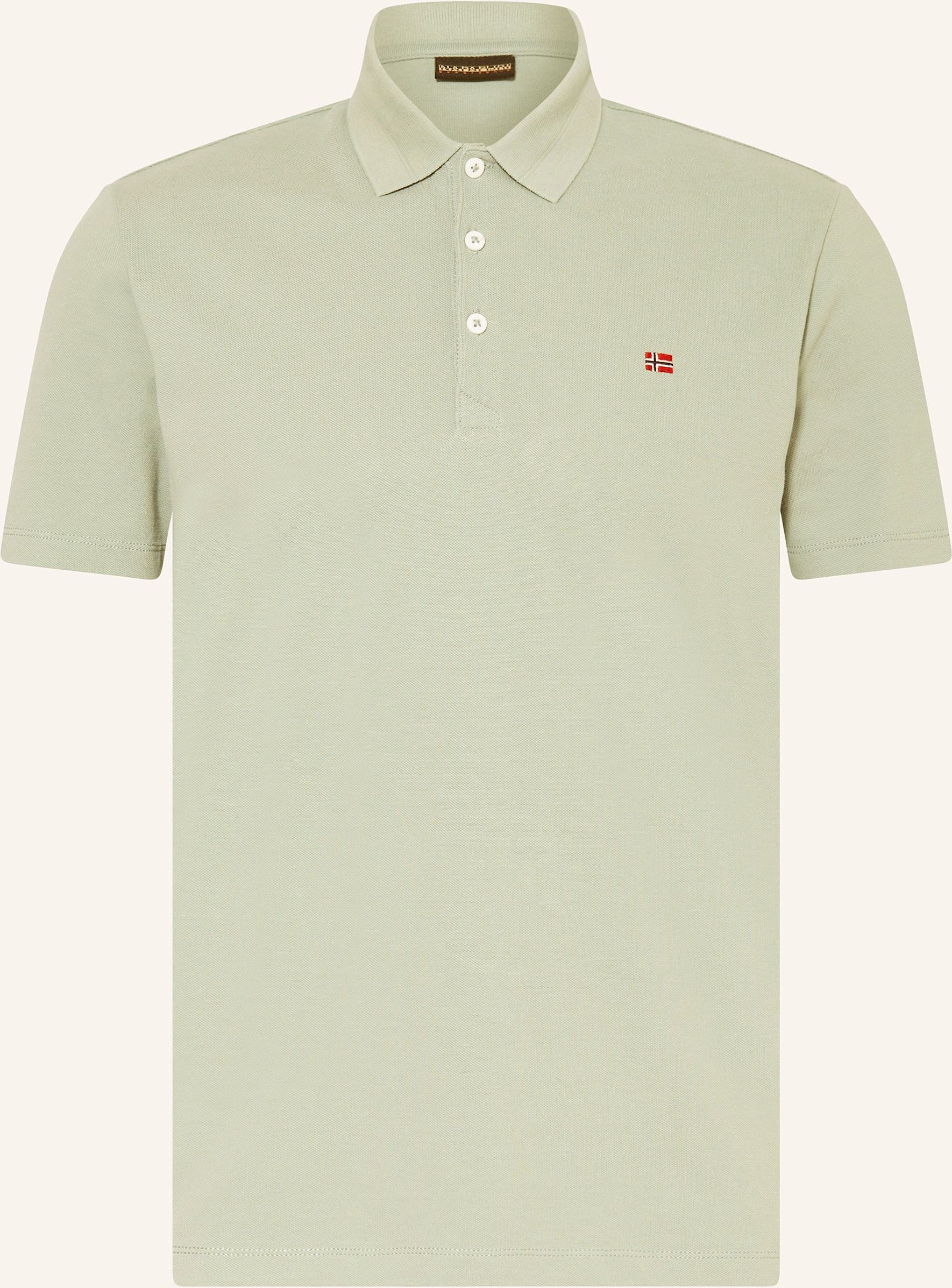 Napapijri Piqué-Poloshirt Ealis gruen