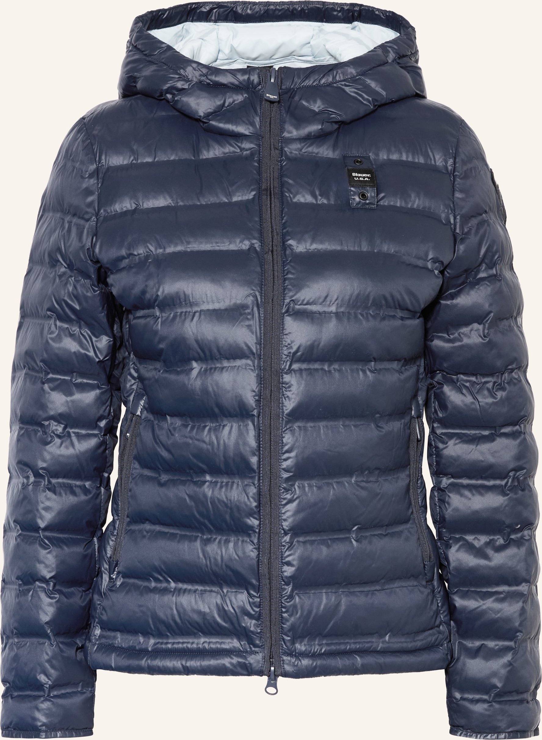 Blauer Steppjacke Ellis blau